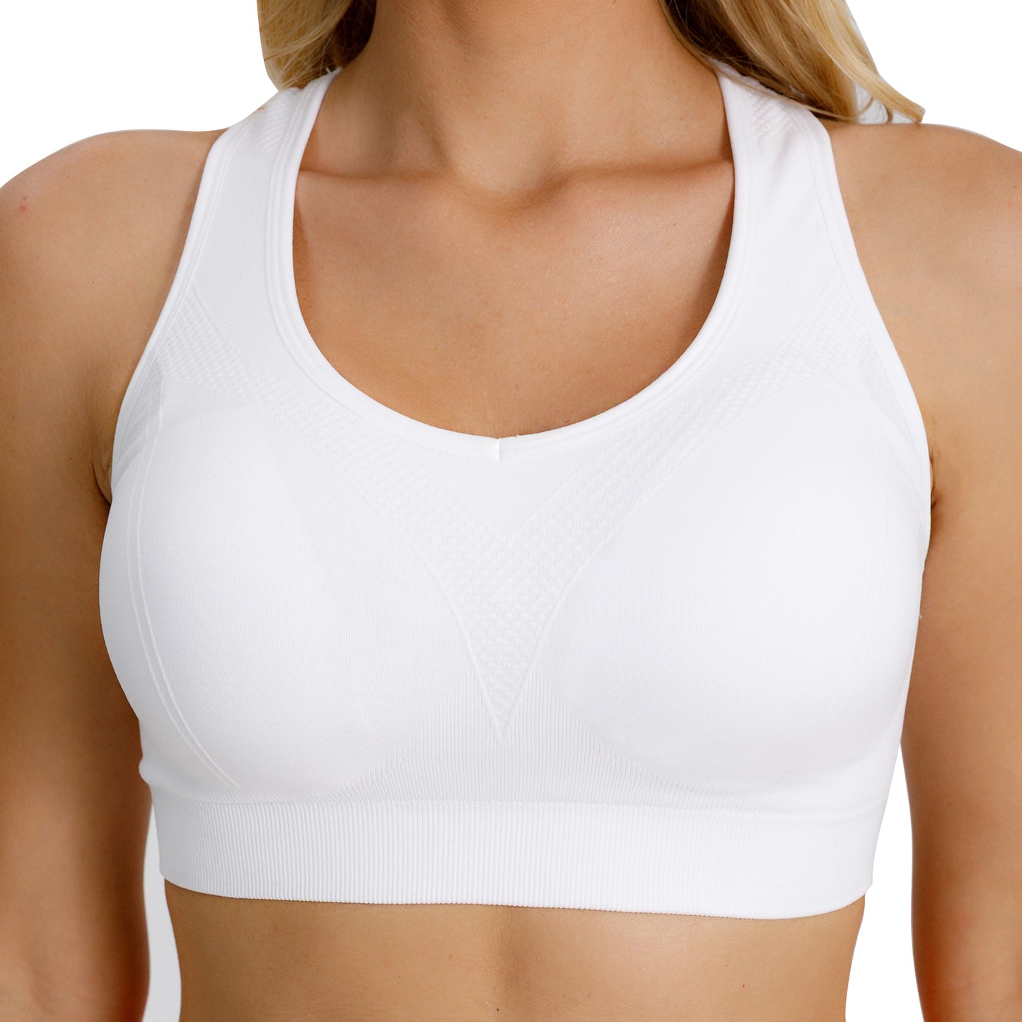 3 pack Plain Match Racerback Sports Bras for Women #NP001