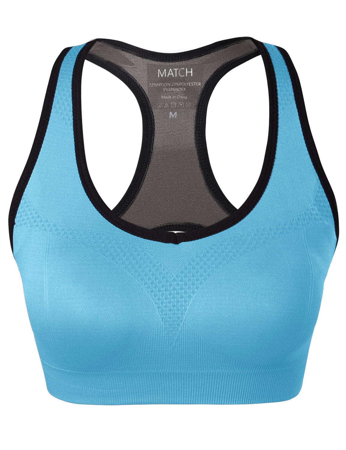 3 pack Plain Match Racerback Sports Bras for Women #NP001