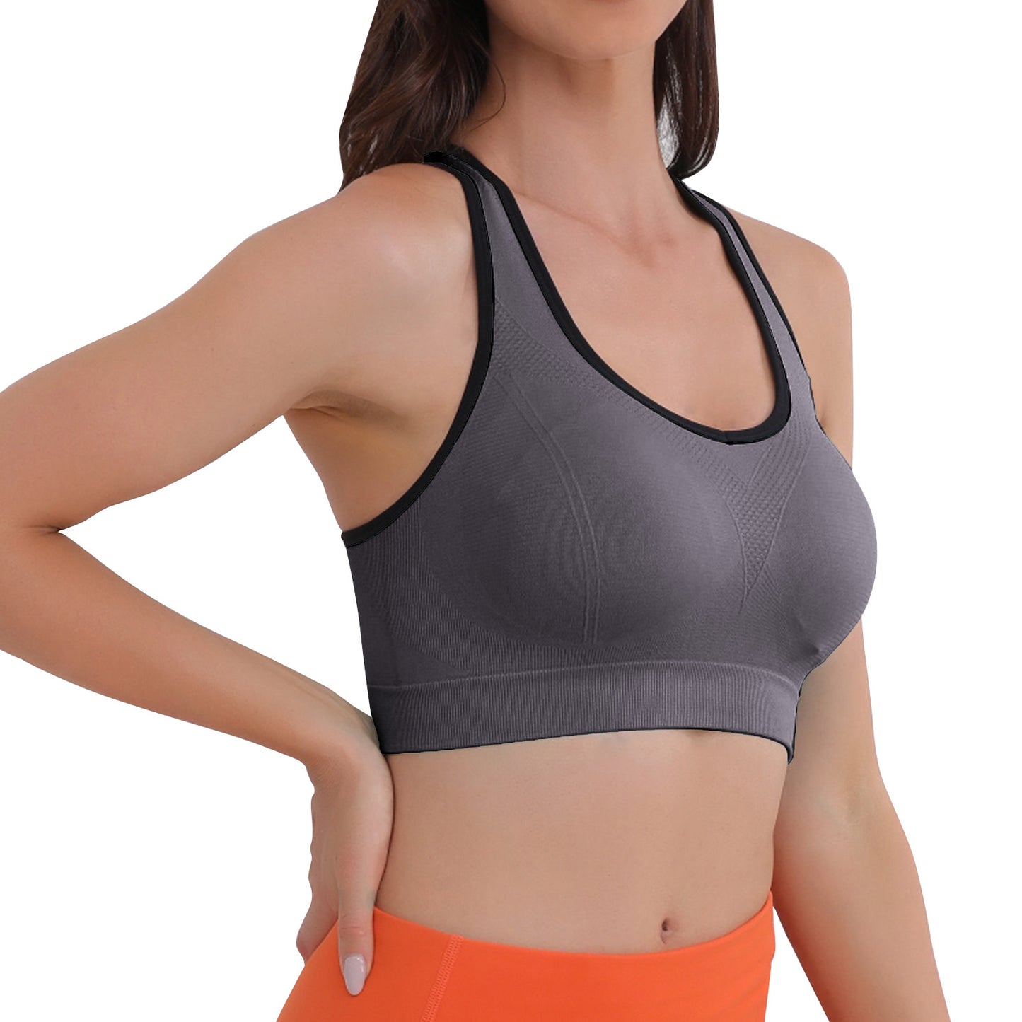 Match Racerback Sports Bras for Women 001