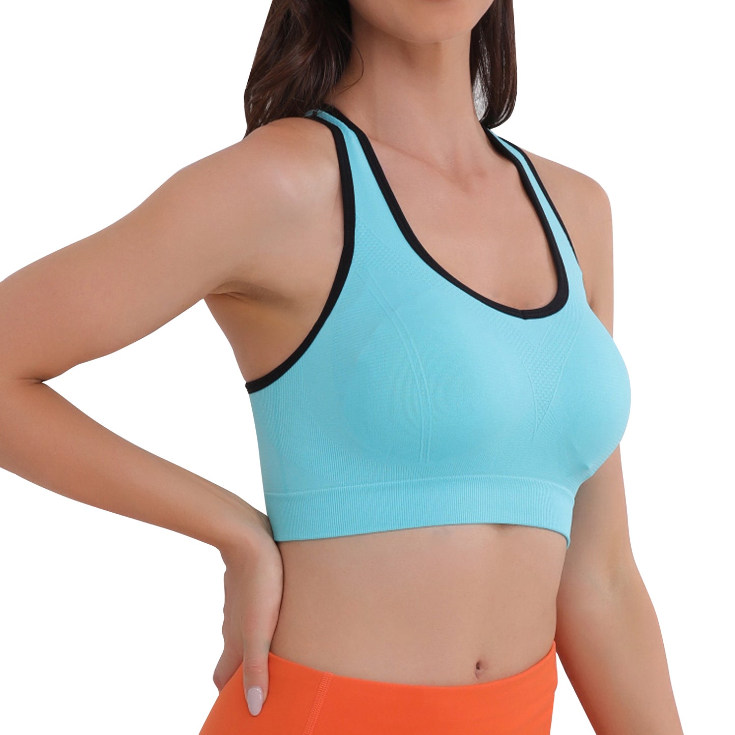 Match Racerback Sports Bras for Women 001