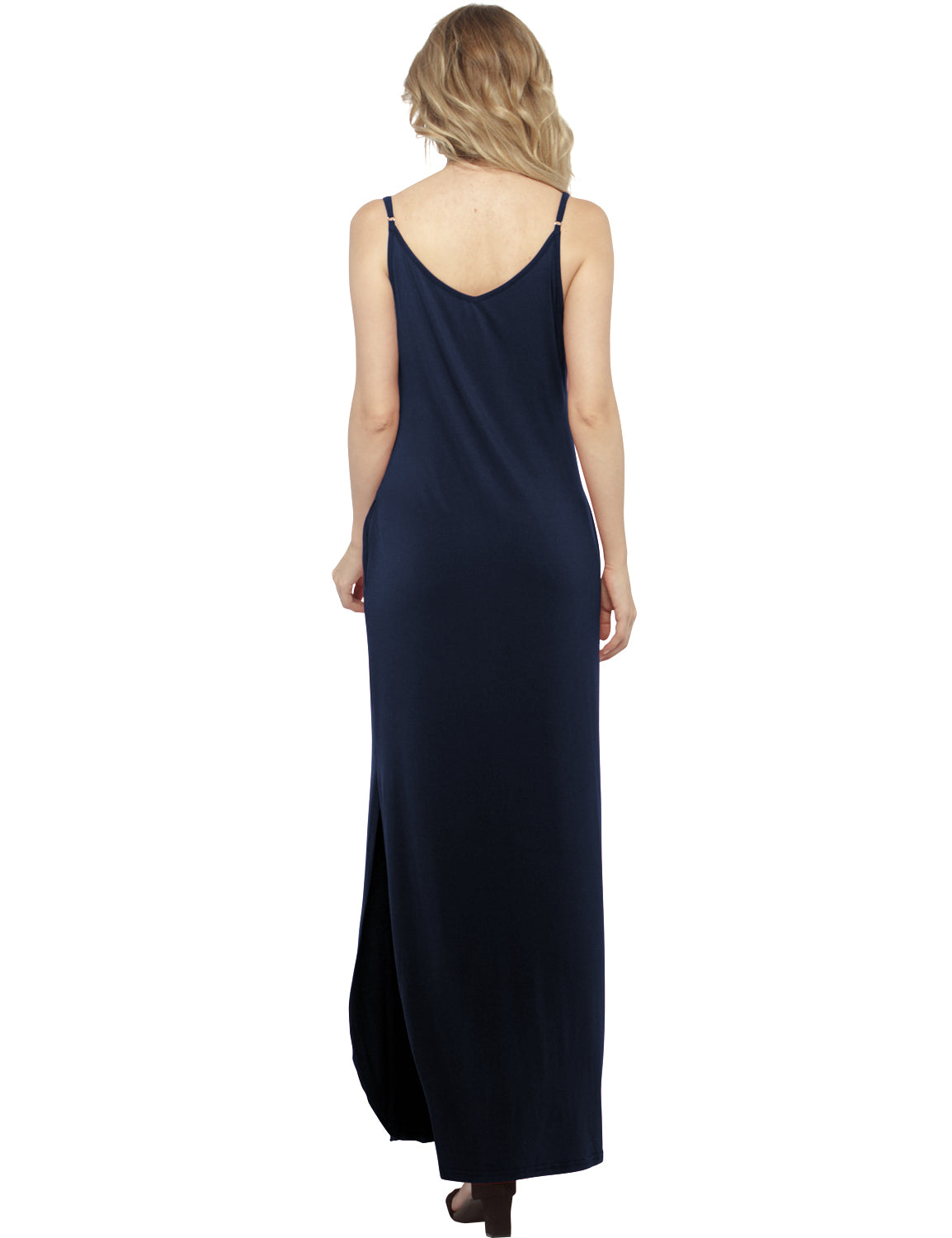 Match women‘s v-neck elastic long dress #149