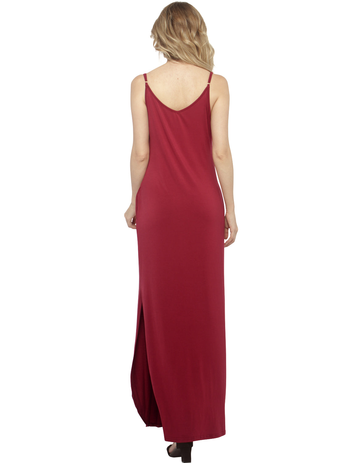 Match women‘s v-neck elastic long dress #149