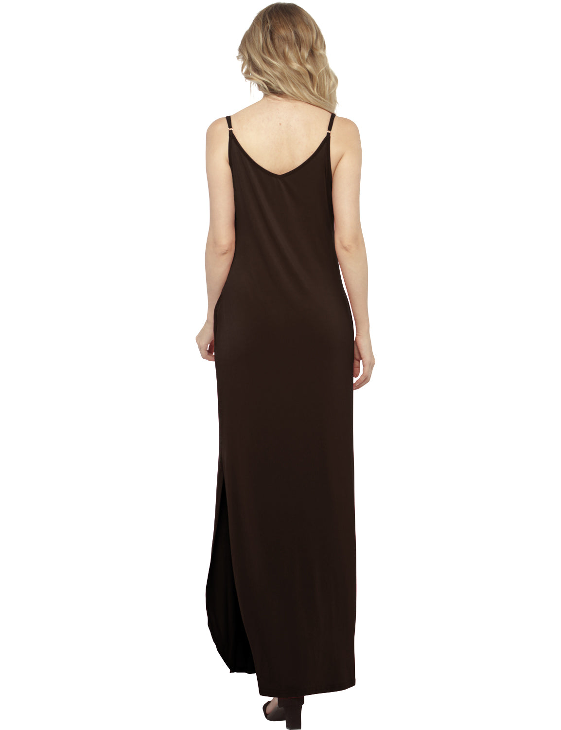 Match women‘s v-neck elastic long dress #149