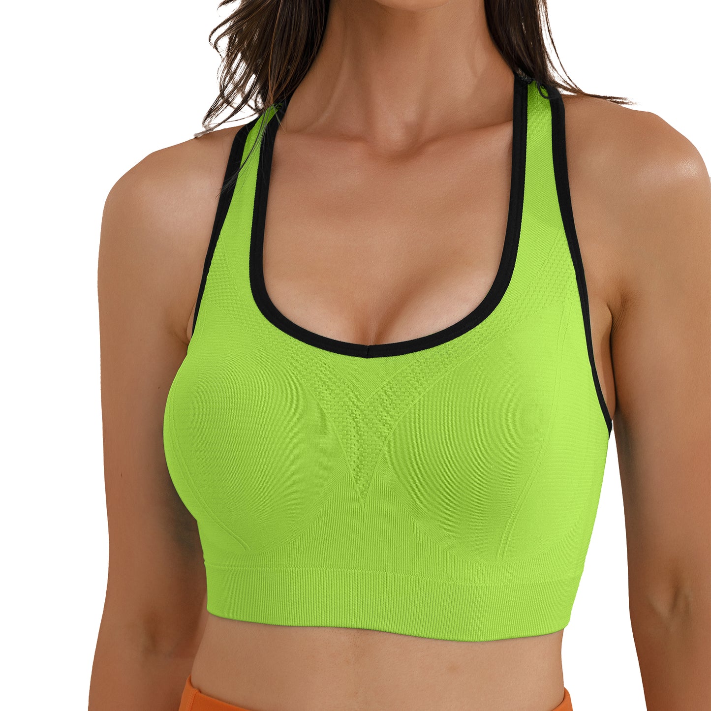 3 pack Plain Match Racerback Sports Bras for Women #NP001