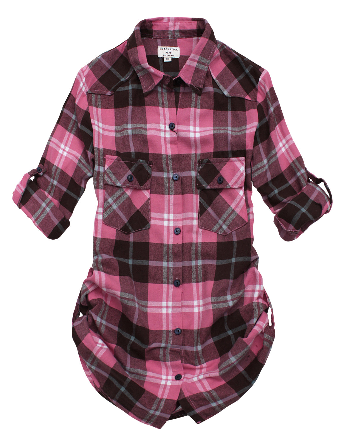 Womens Button Down Flannel Plaid Shirts 2021