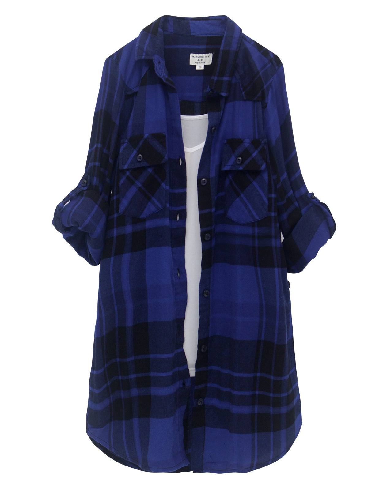 Womens Button Down Flannel Plaid Shirts 2021