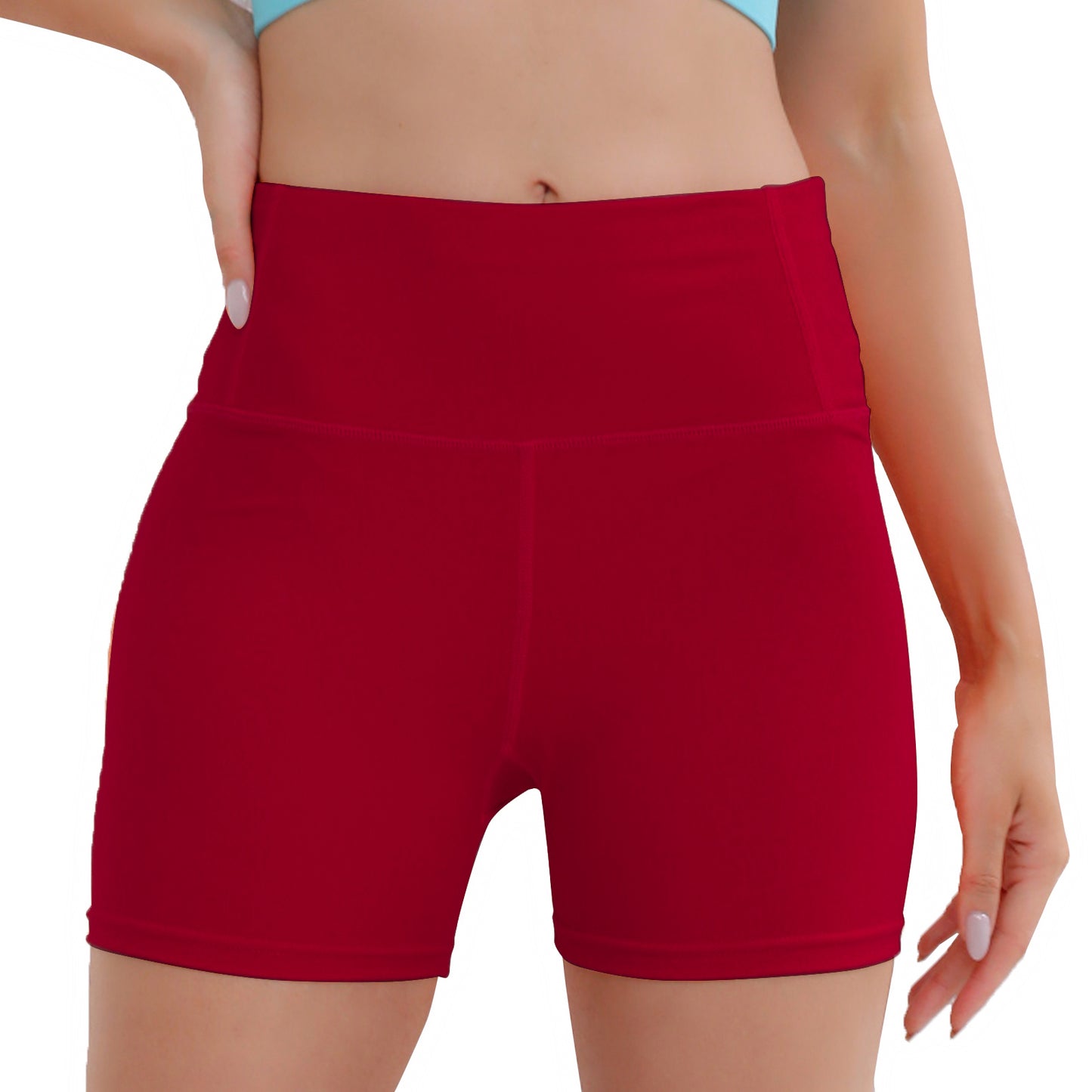 Match Womens High Waisted Active Yoga Pants with Pockets #648