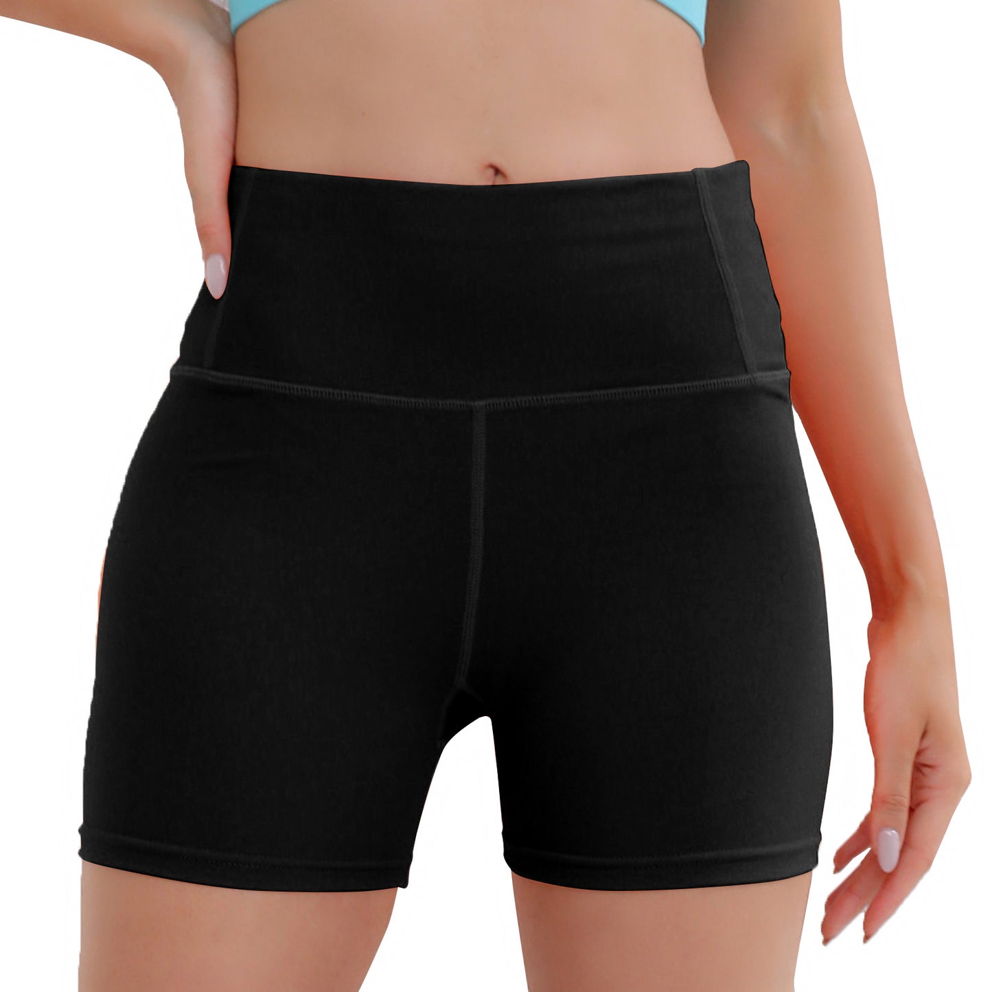 Match Womens High Waisted Active Yoga Pants with Pockets #648