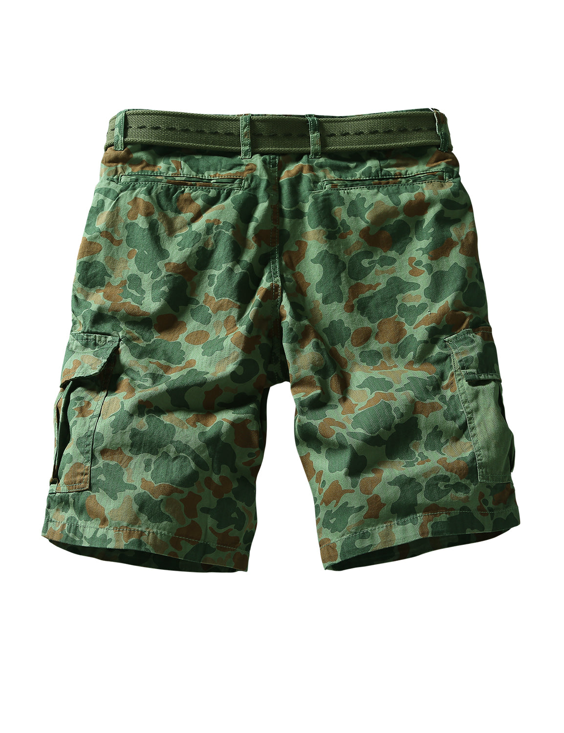 Men's Slightly Stretch Thickness Softness Cargo Short camo #3059