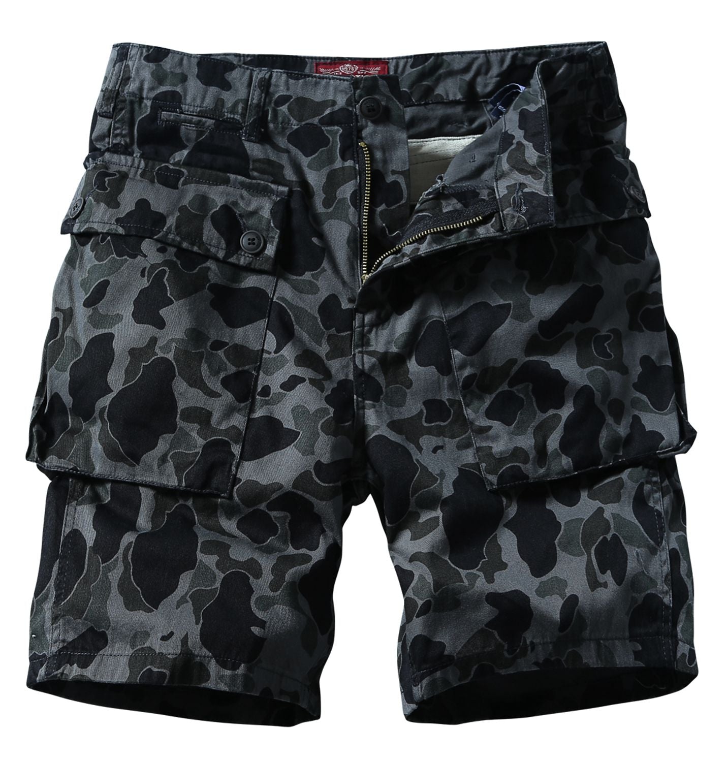 Men's Slightly Stretch Thickness Softness Cargo Short camo #3059