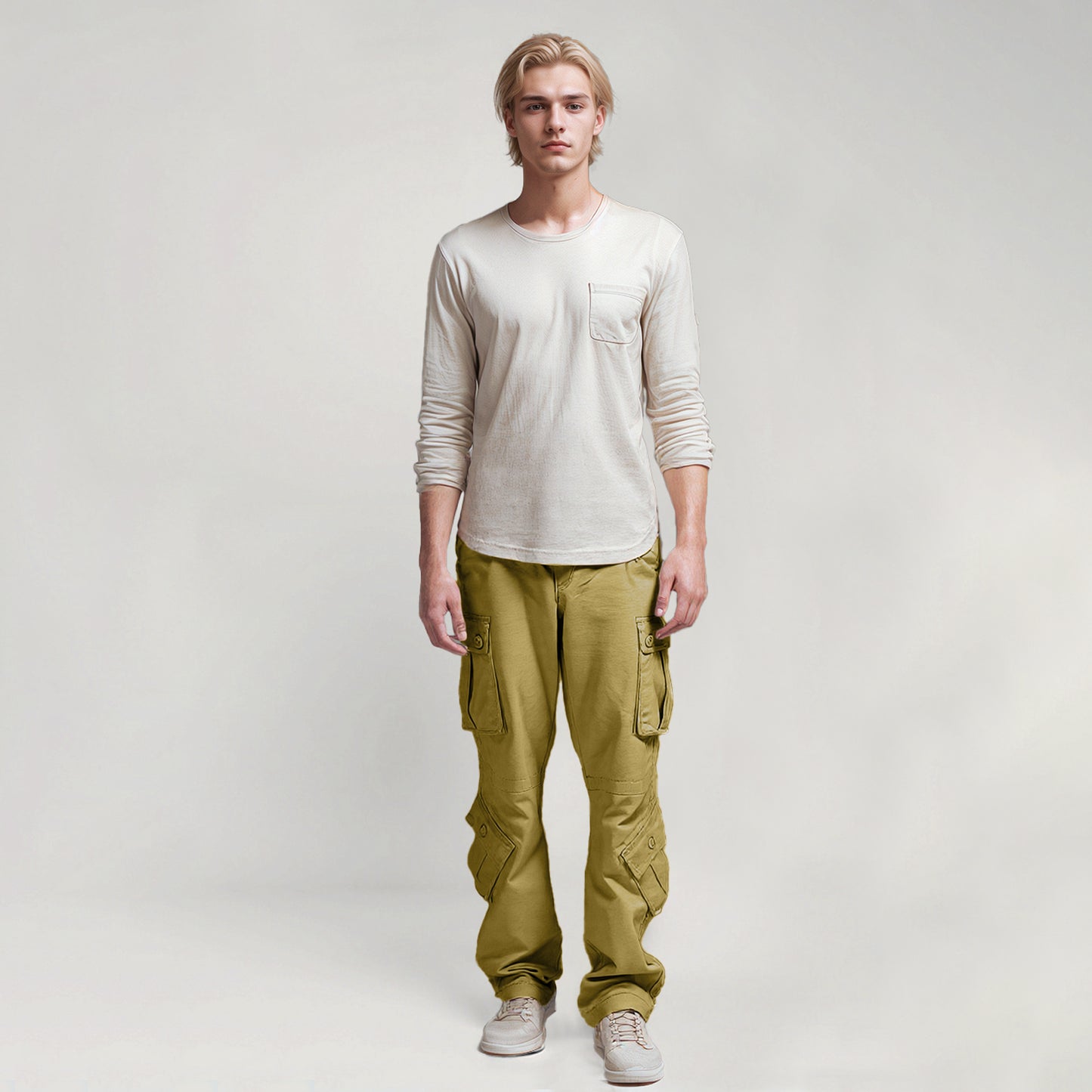 Match Men's Straight Fit Cargo Trouser #3357-2