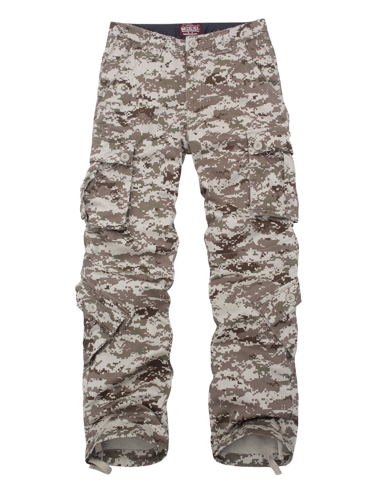 Men's Casual Camo Cargo Pants 3357M