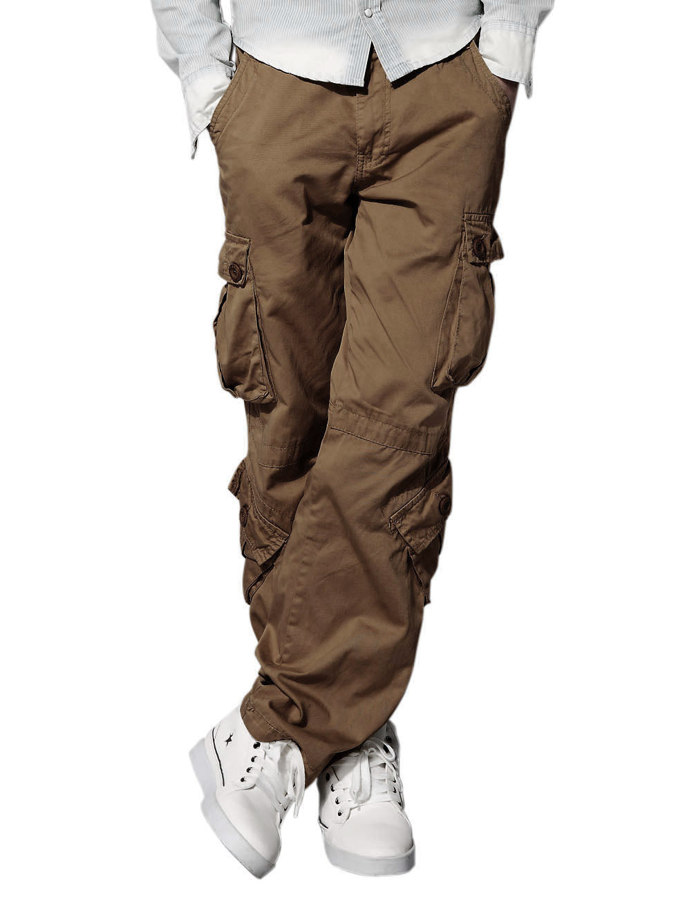 Match Men's Straight Fit Cargo Trouser #3357