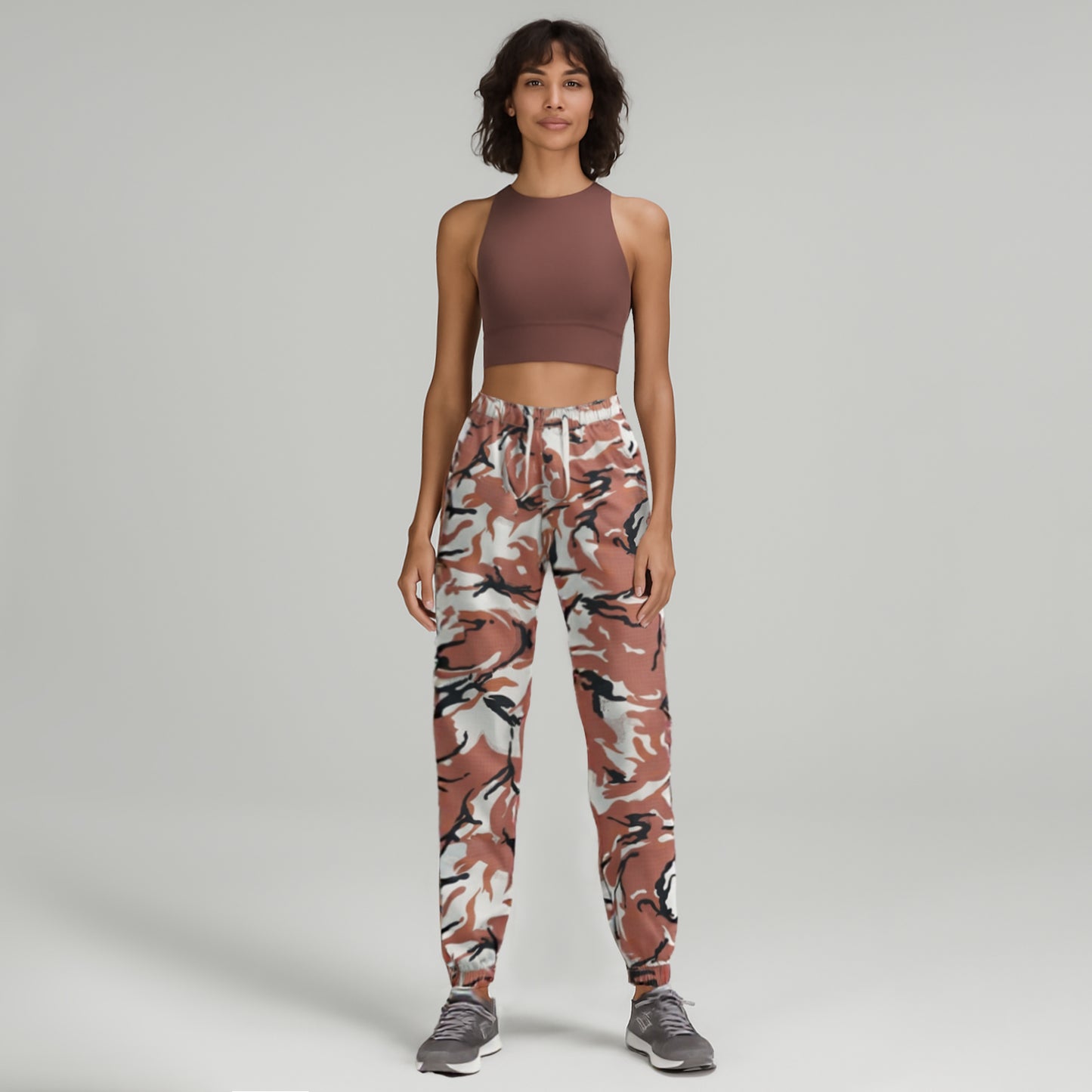 Men's Casual Camo Jogger Pants 6035