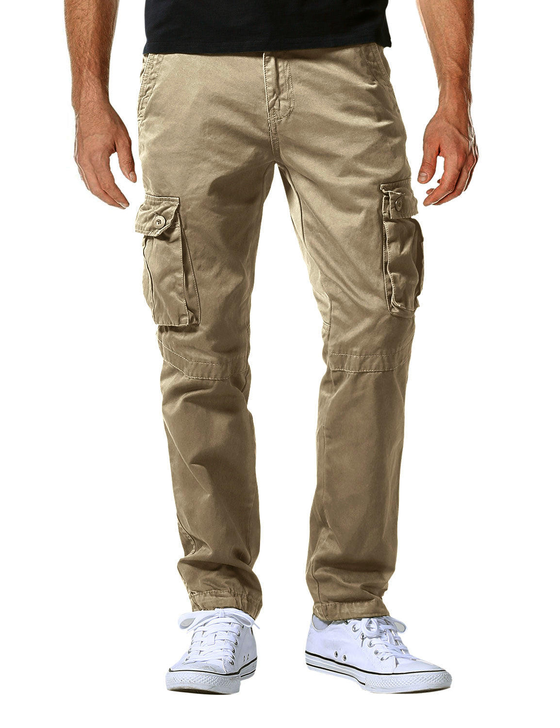 Match Men's Straight Fit Cargo Trouser 6057