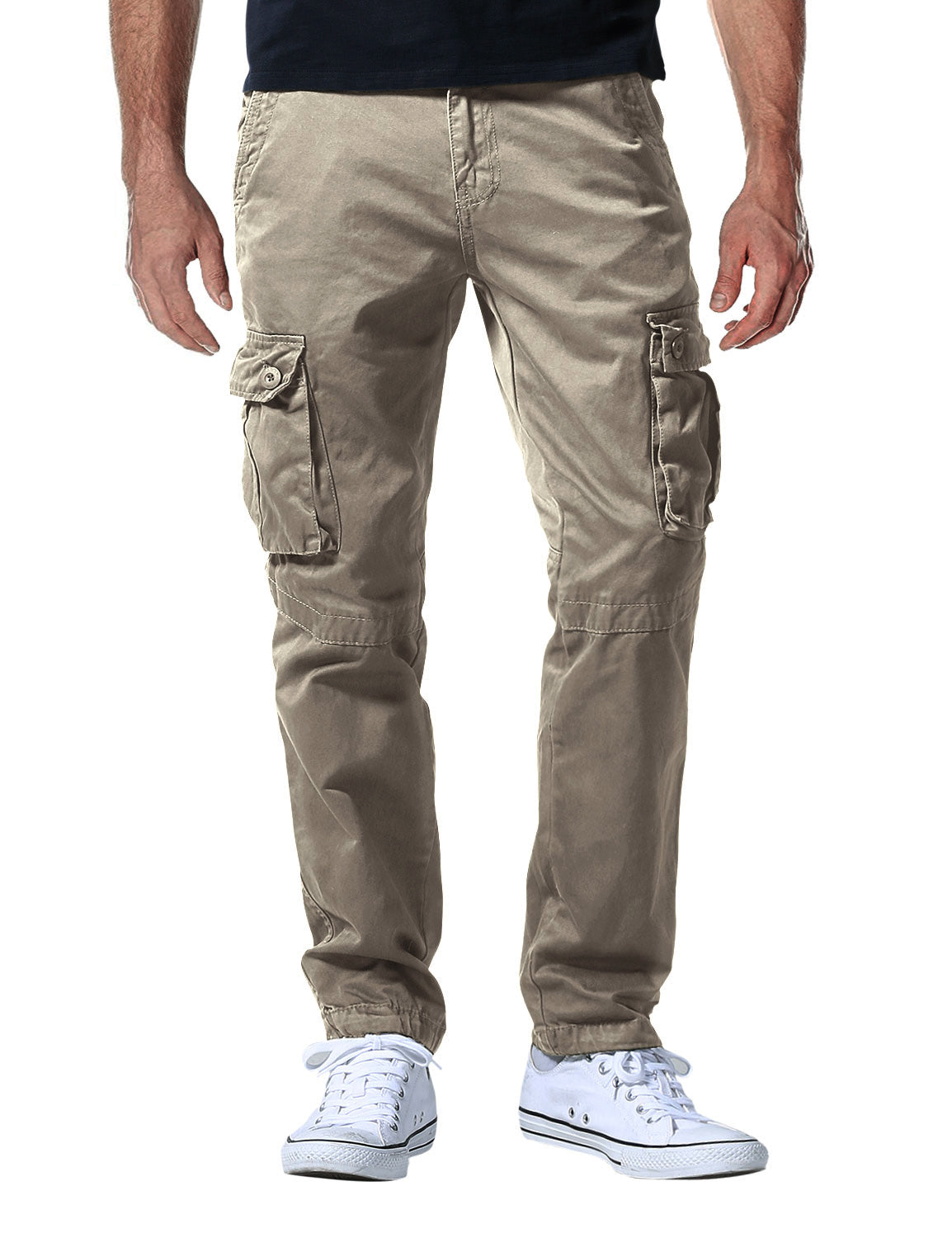 Match Men's Straight Fit Cargo Trouser 6057