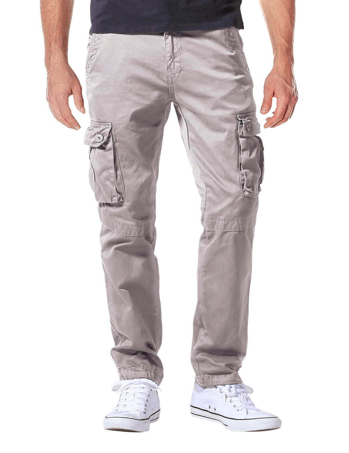 Match Men's Straight Fit Cargo Trouser 6057