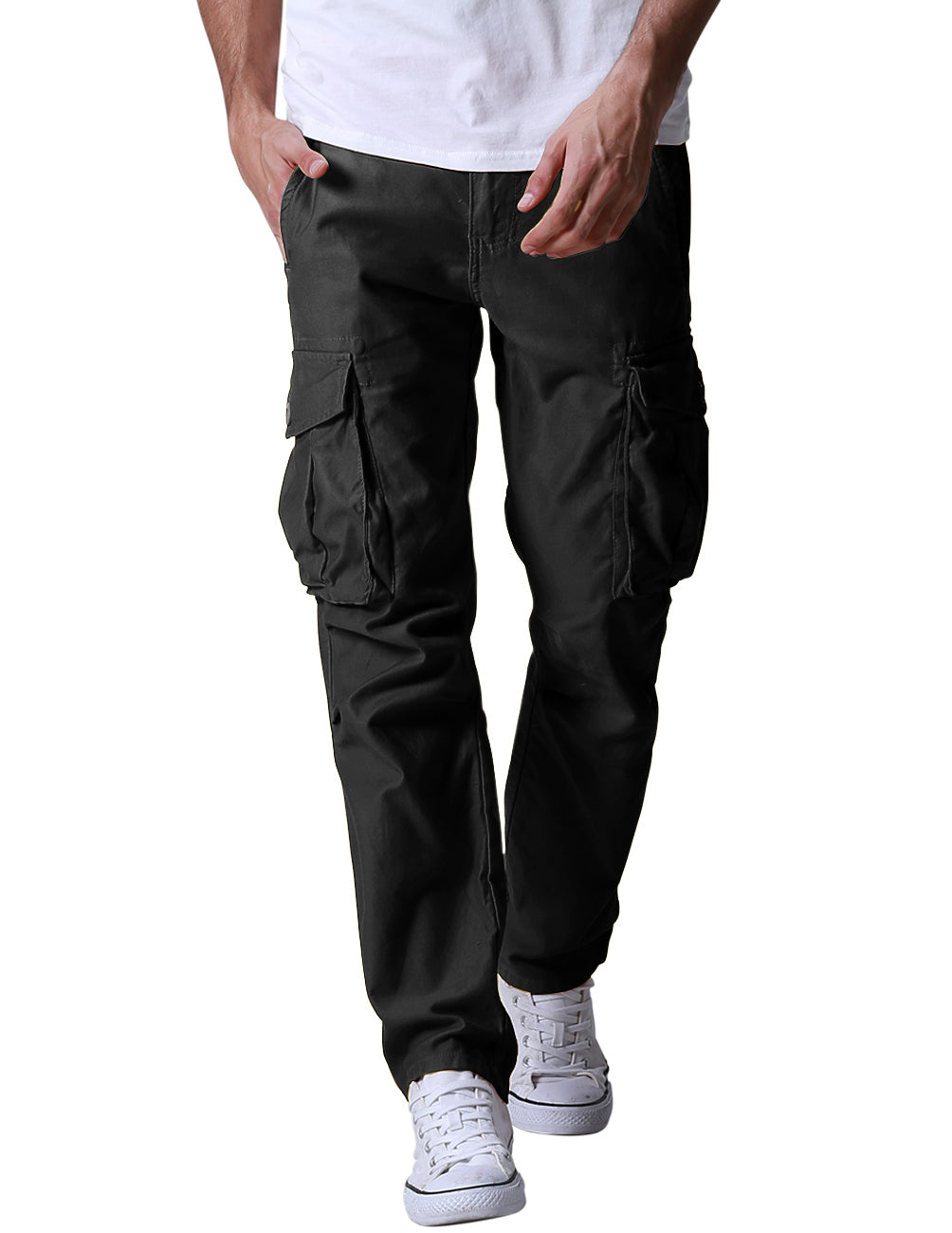 Match Men's Casual Wild Cargo Pants Outdoors Work Wear #6071