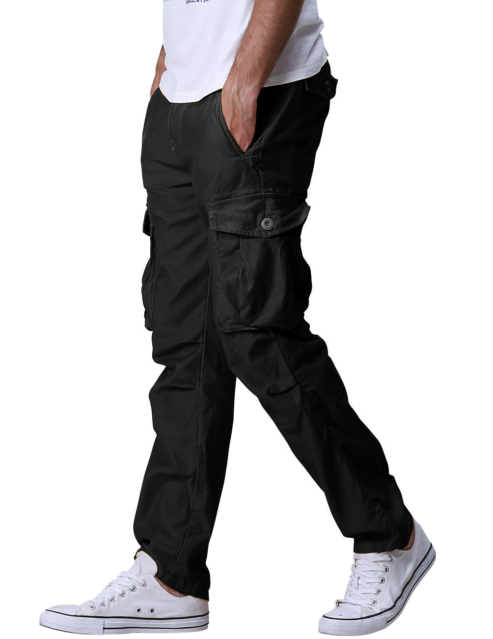 Match Men's Casual Wild Cargo Pants Outdoors Work Wear #6071