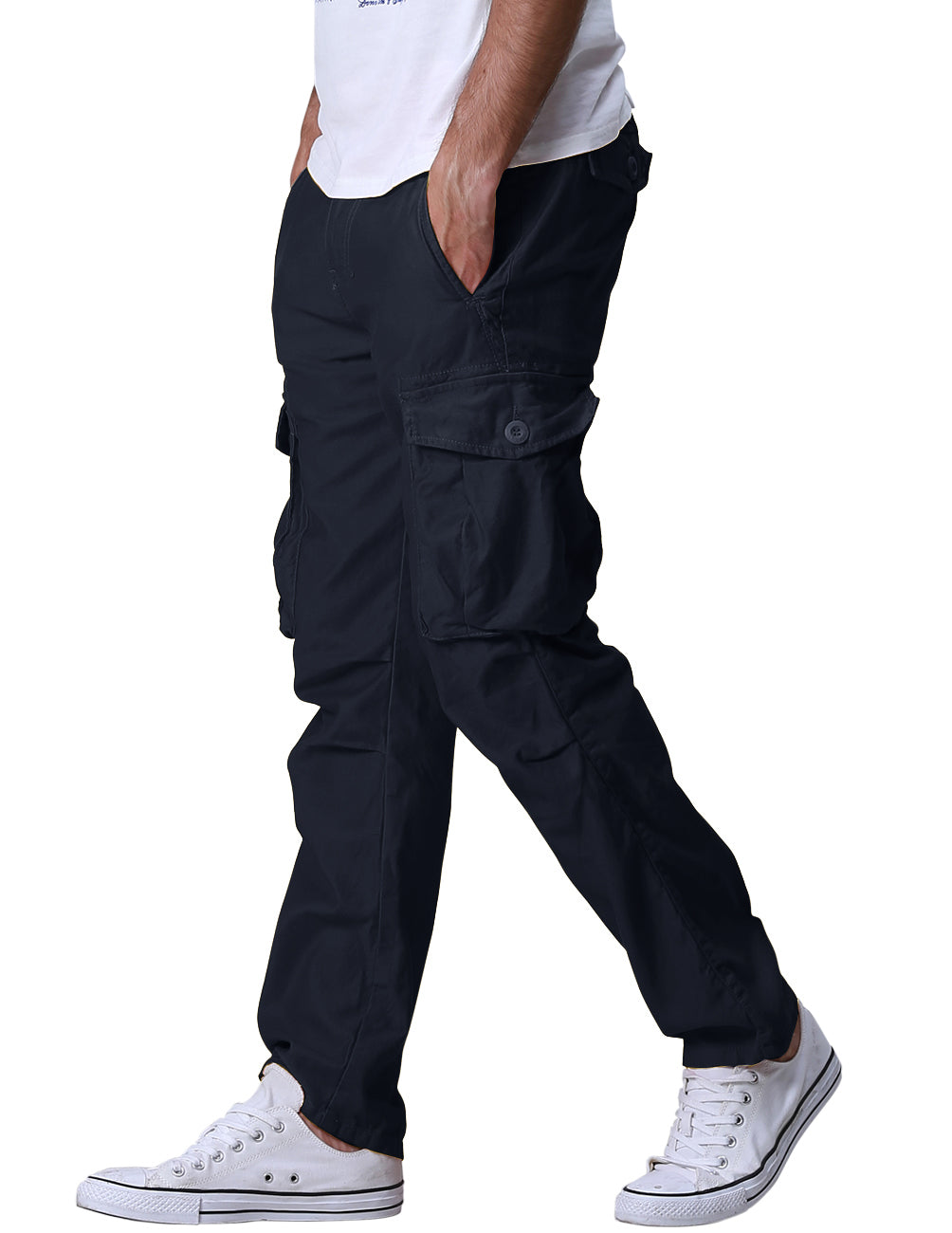 Match Men's Casual Wild Cargo Pants Outdoors Work Wear #6071