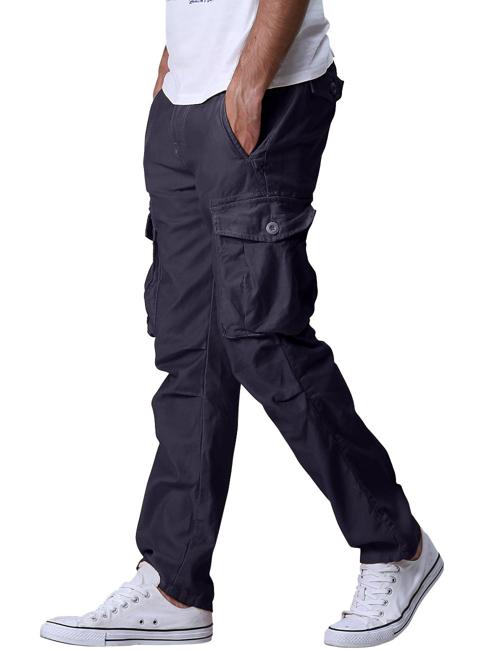 Match Men's Casual Wild Cargo Pants Outdoors Work Wear #6071