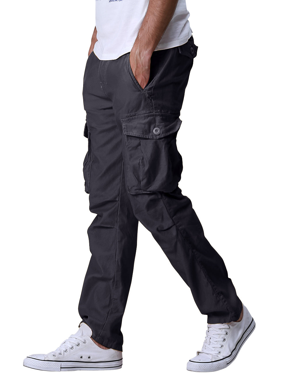 Match Men's Casual Wild Cargo Pants Outdoors Work Wear #6071