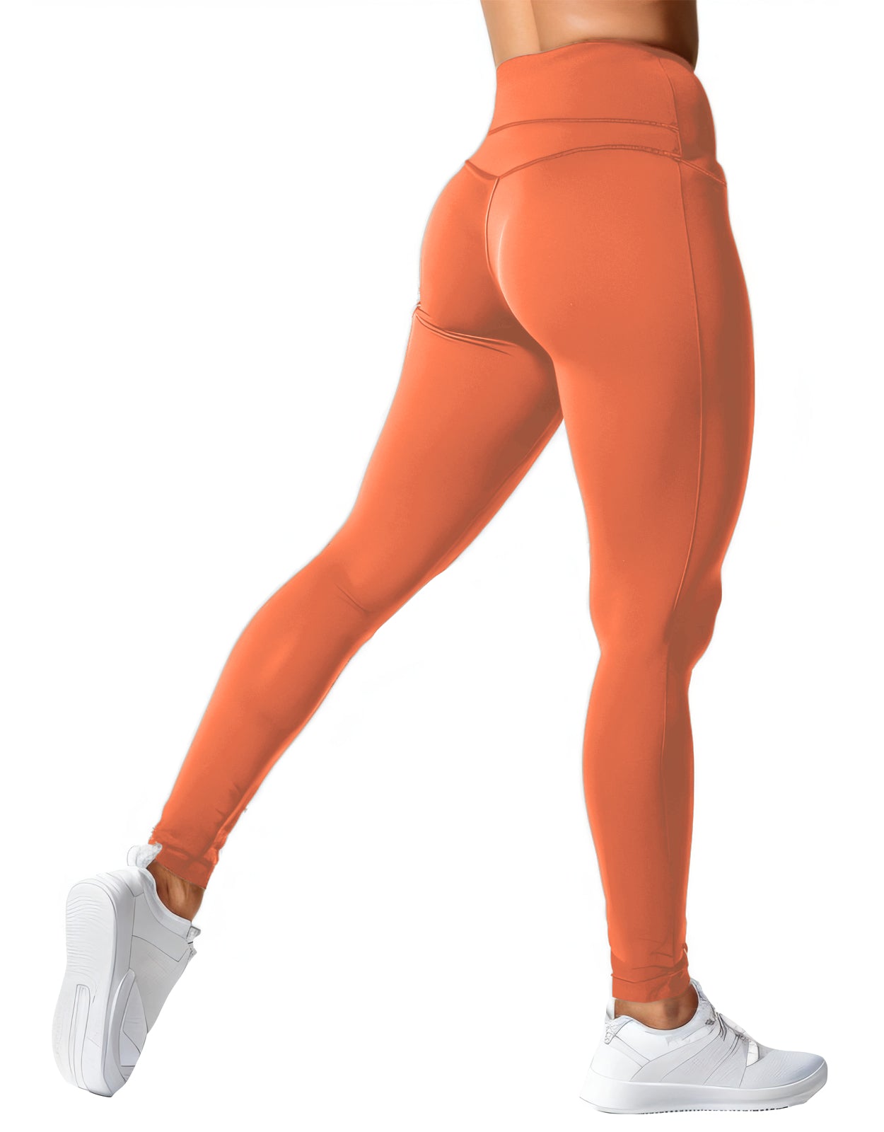 Match Womens High Waisted Active Yoga Pants with Pockets #646