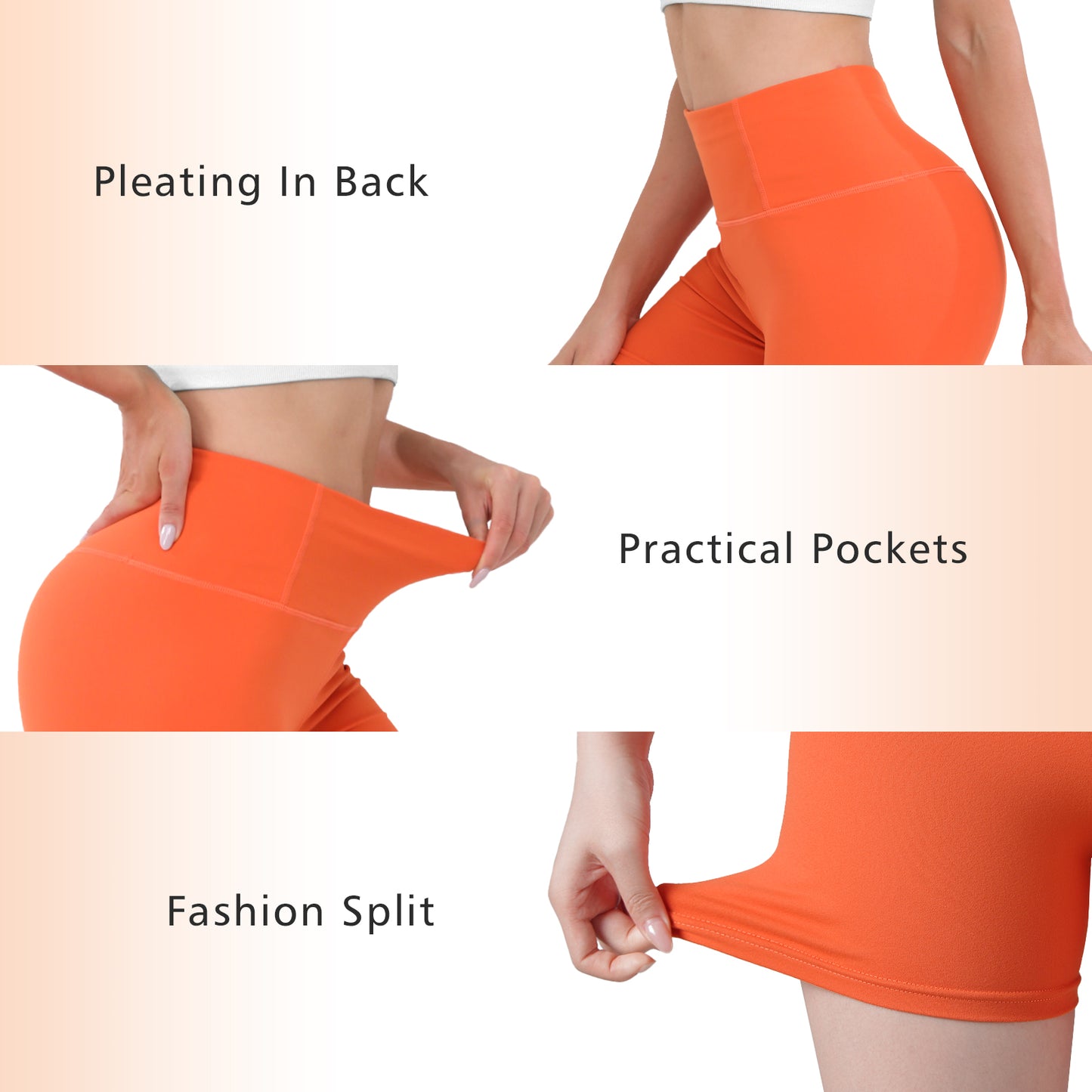 Match Womens High Waisted Active Yoga Pants with Pockets #648