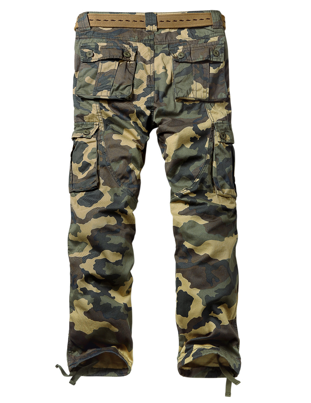 Men's Casual Camo Cargo Pants 6531M