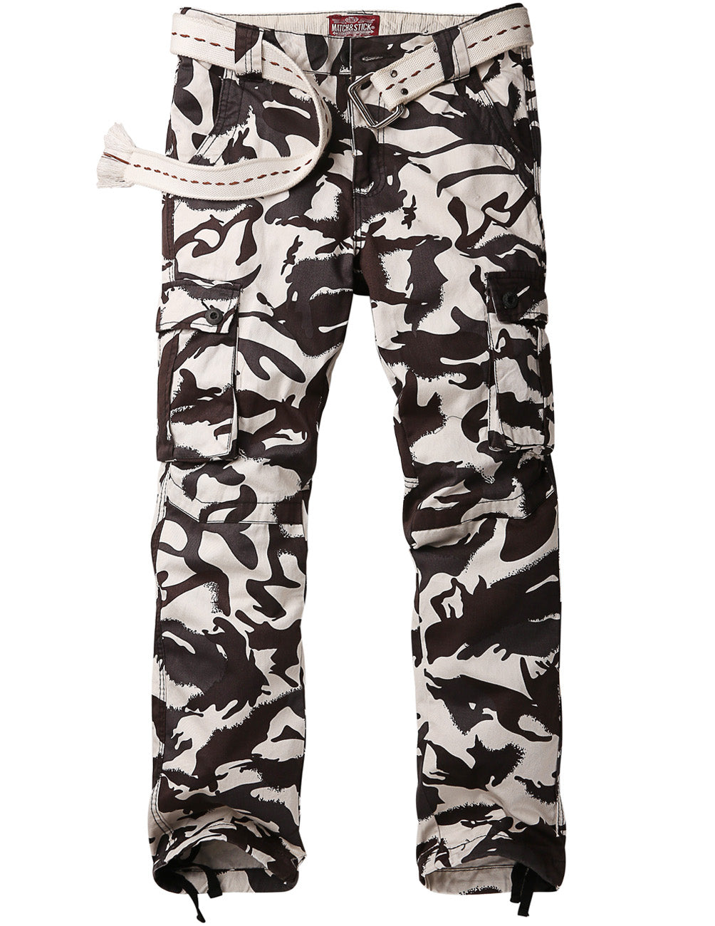 Men's Casual Camo Cargo Pants 6531M
