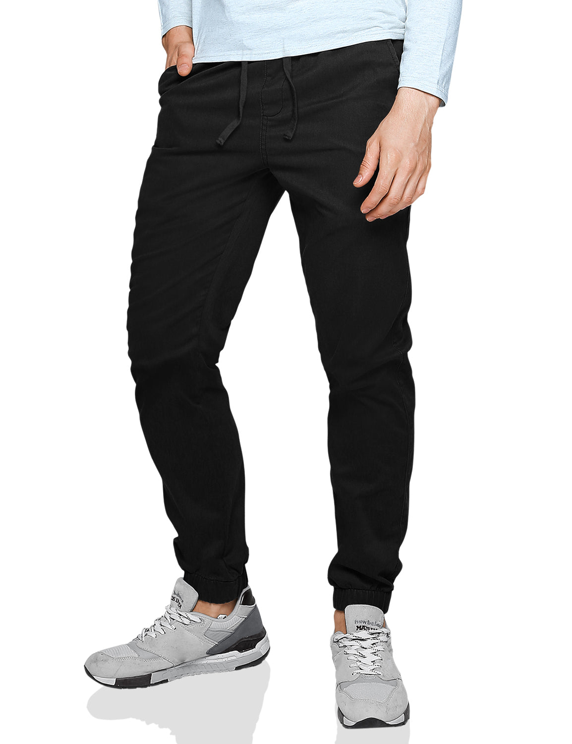 Men's Straight Tapered Camo Jogger Trousers #6535