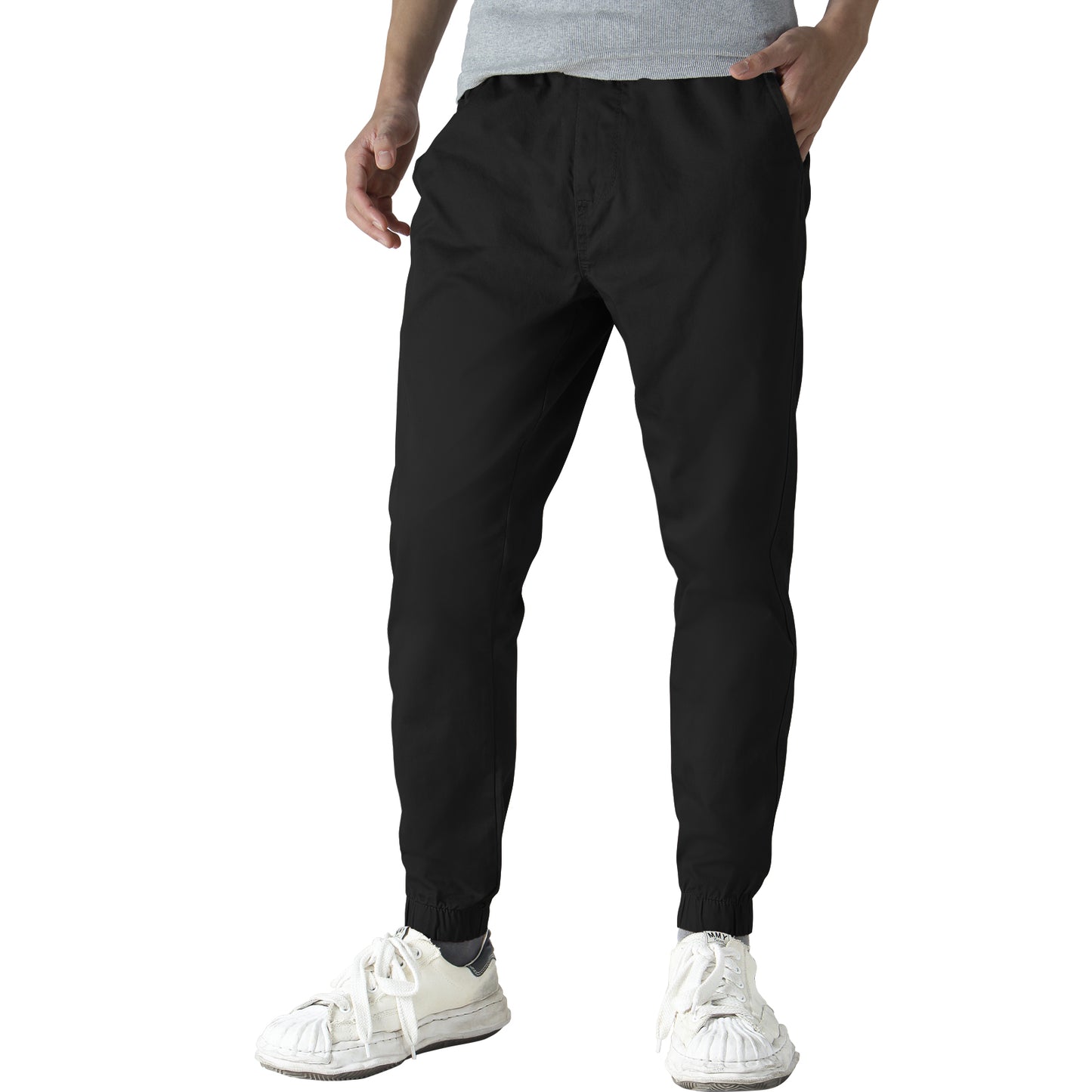 Men's Straight Tapered Camo Jogger Trousers #6535