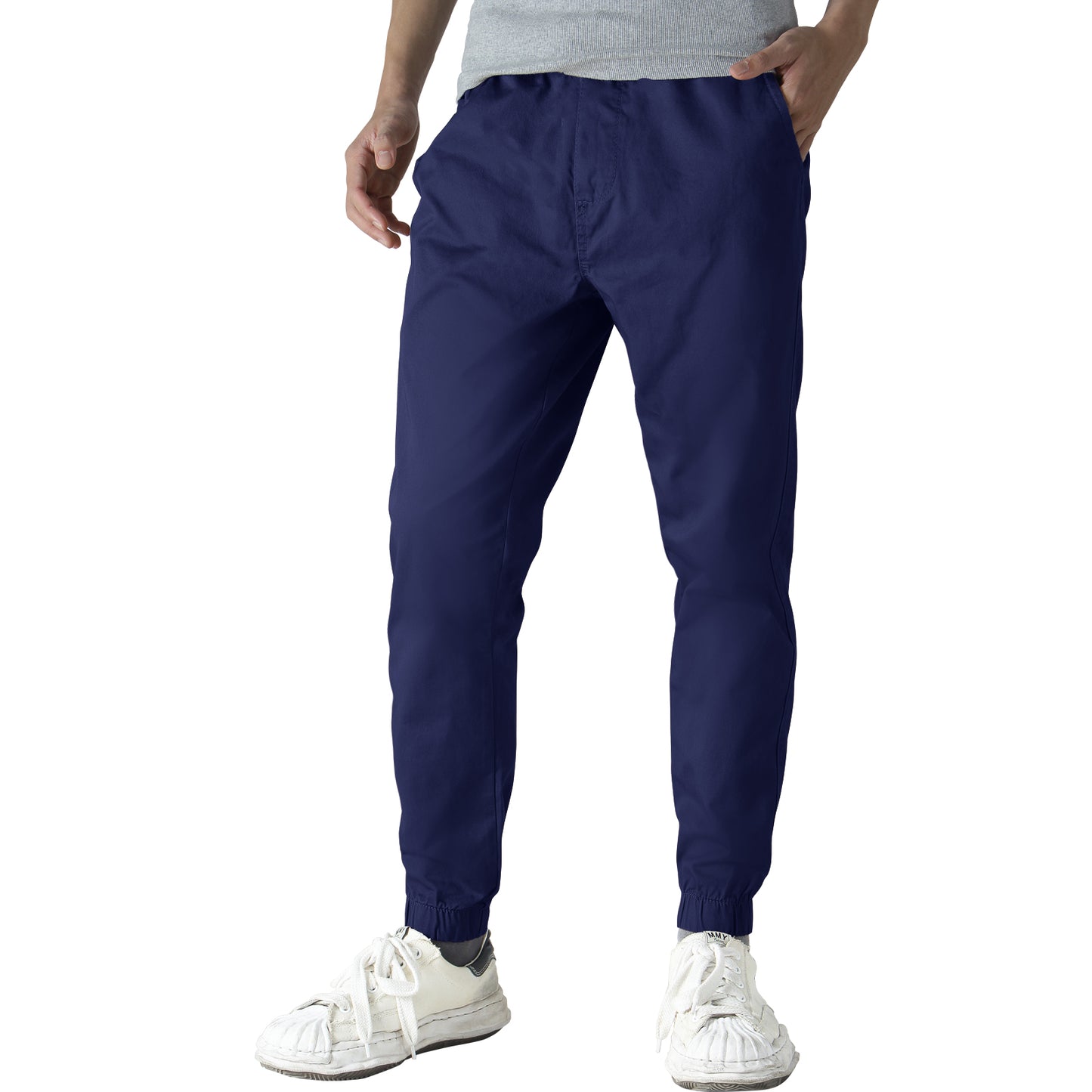 Men's Straight Tapered Camo Jogger Trousers #6535