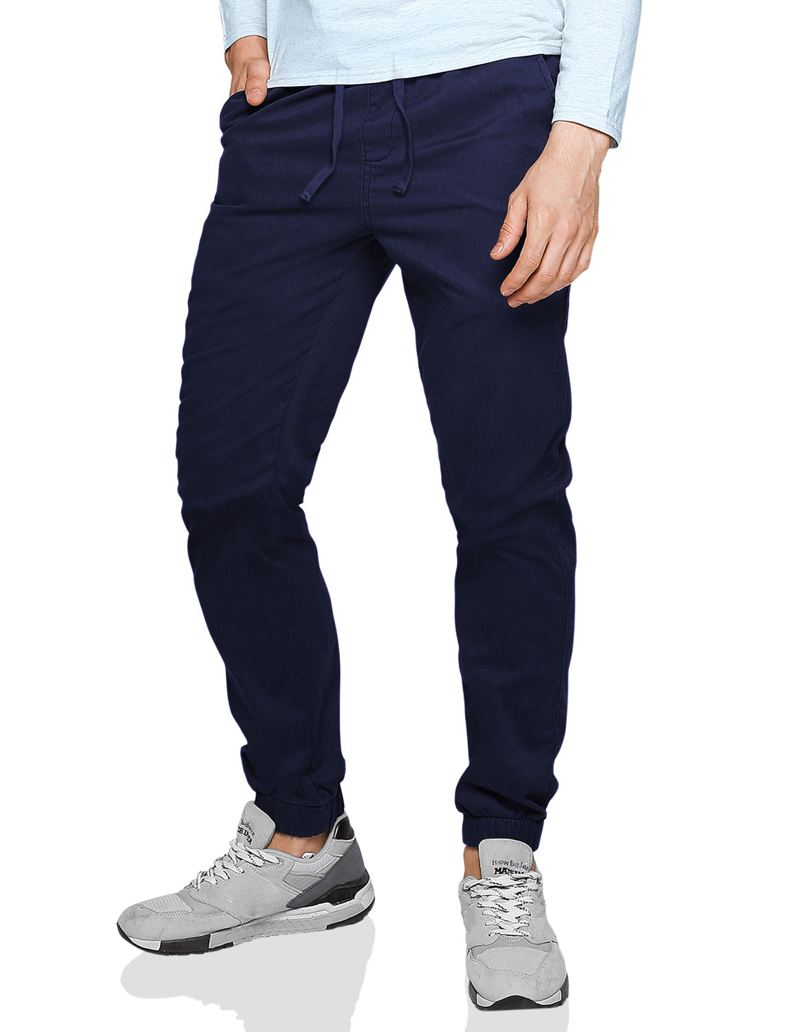 Men's Straight Tapered Camo Jogger Trousers #6535