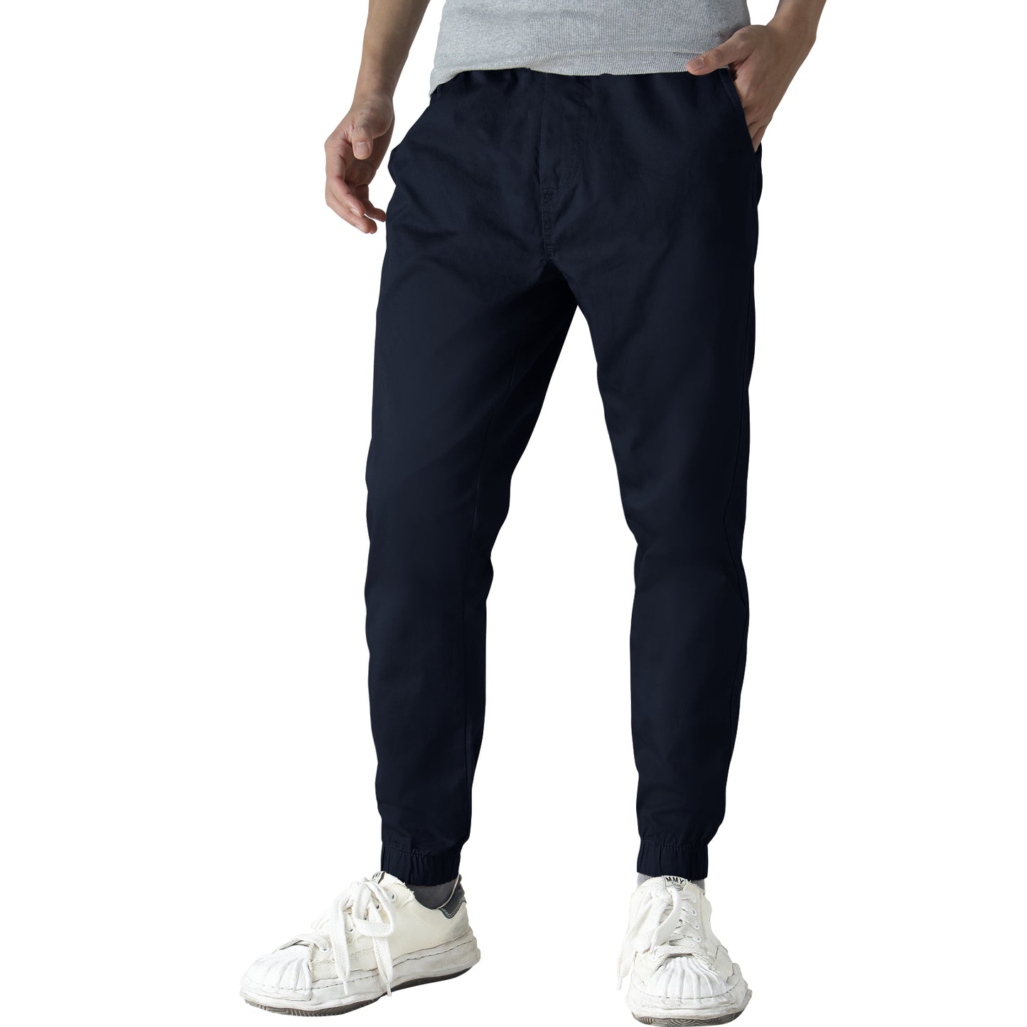 Men's Straight Tapered Camo Jogger Trousers #6535