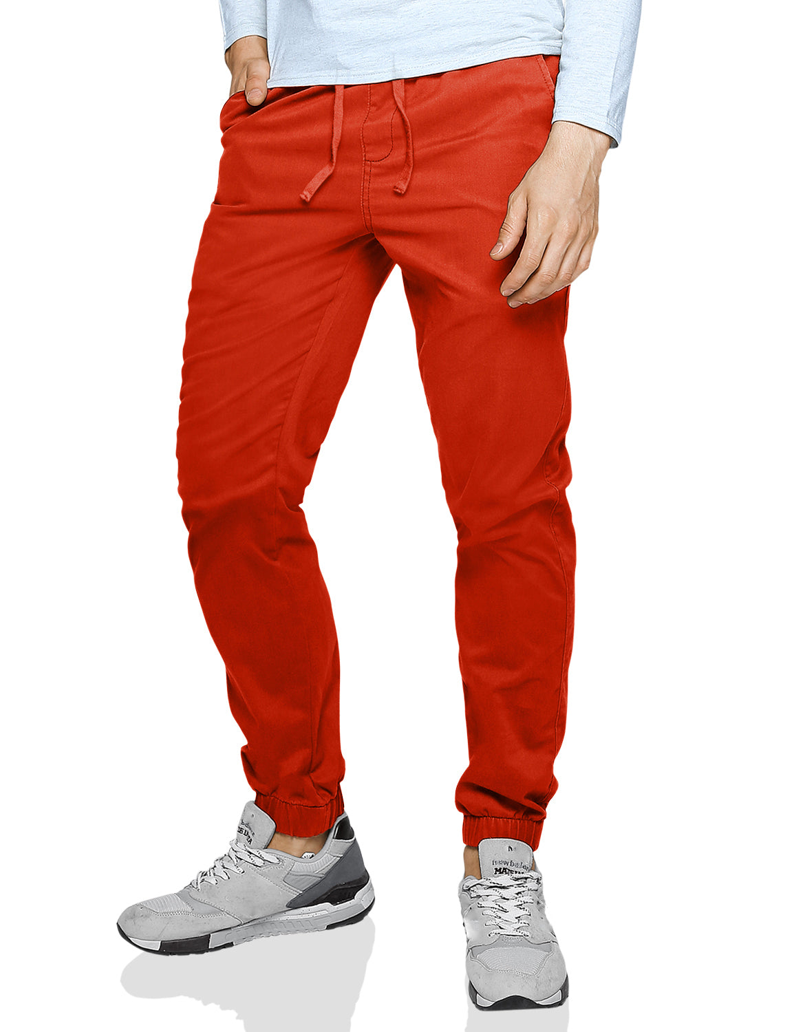 Men's Straight Tapered Camo Jogger Trousers #6535