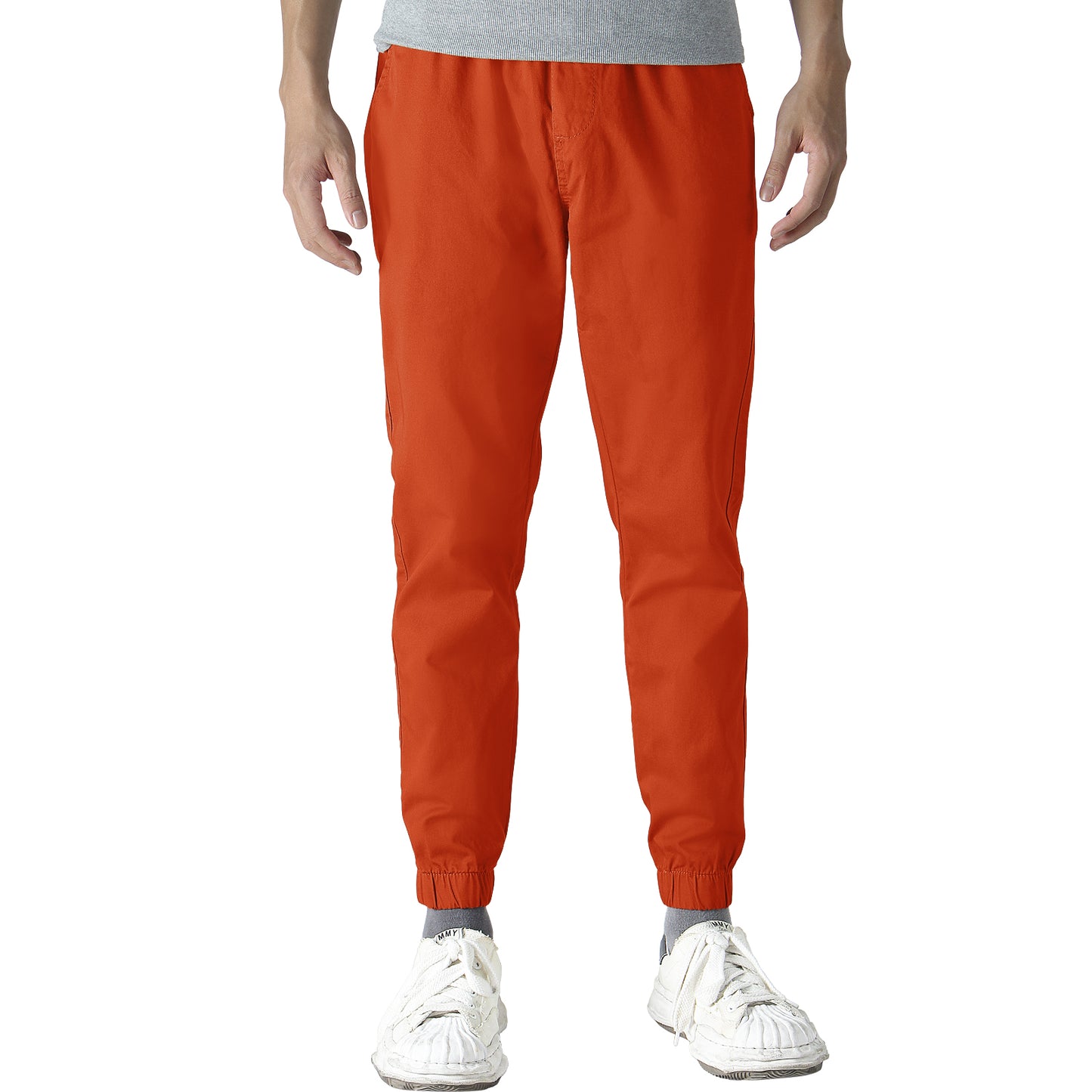 Men's Straight Tapered Camo Jogger Trousers #6535