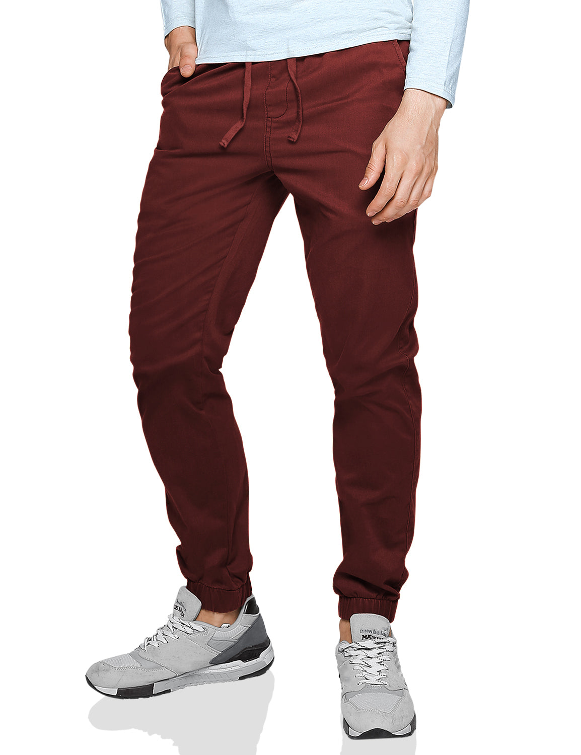 Men's Straight Tapered Camo Jogger Trousers #6535