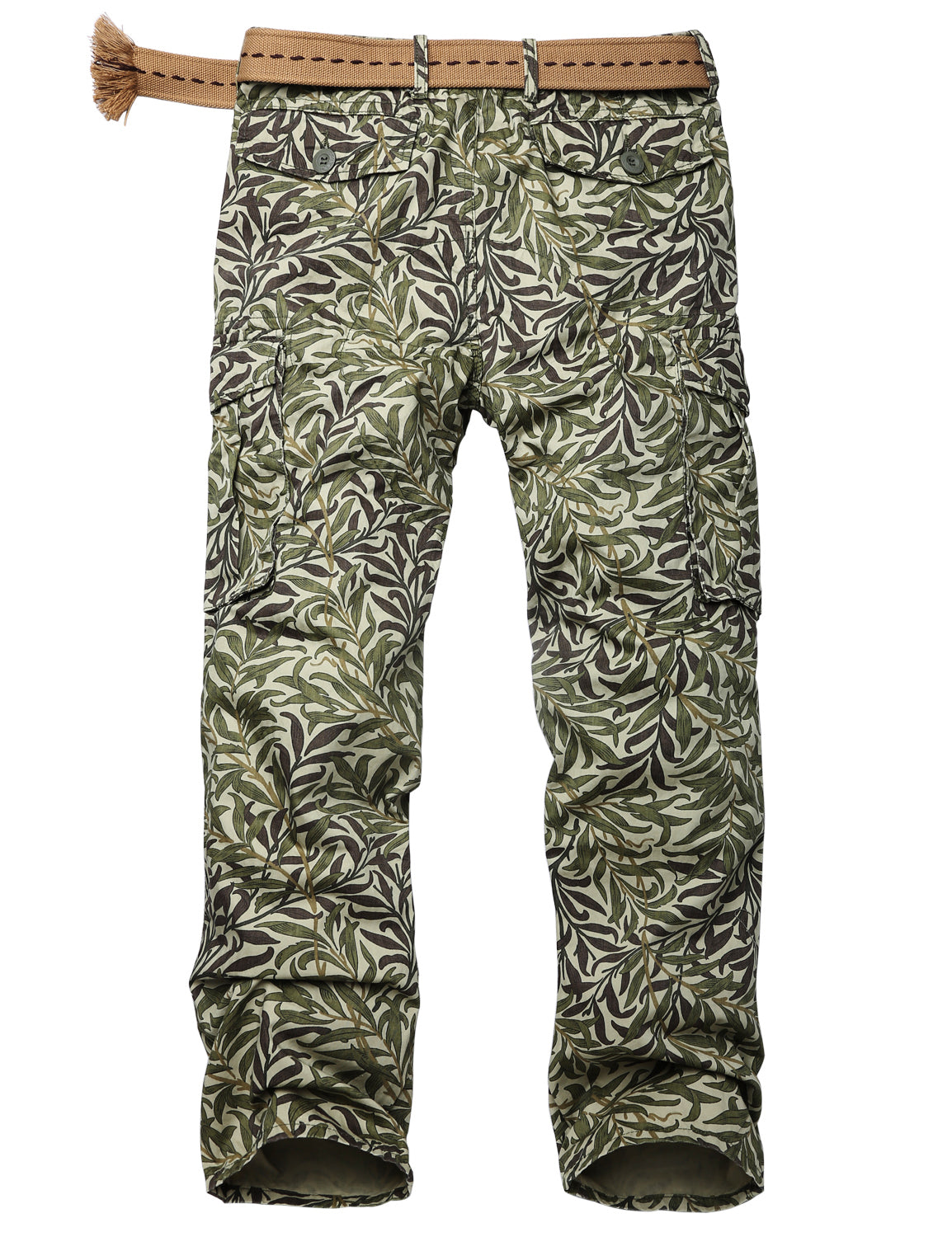 Men's Casual Camo Cargo Pants 6550
