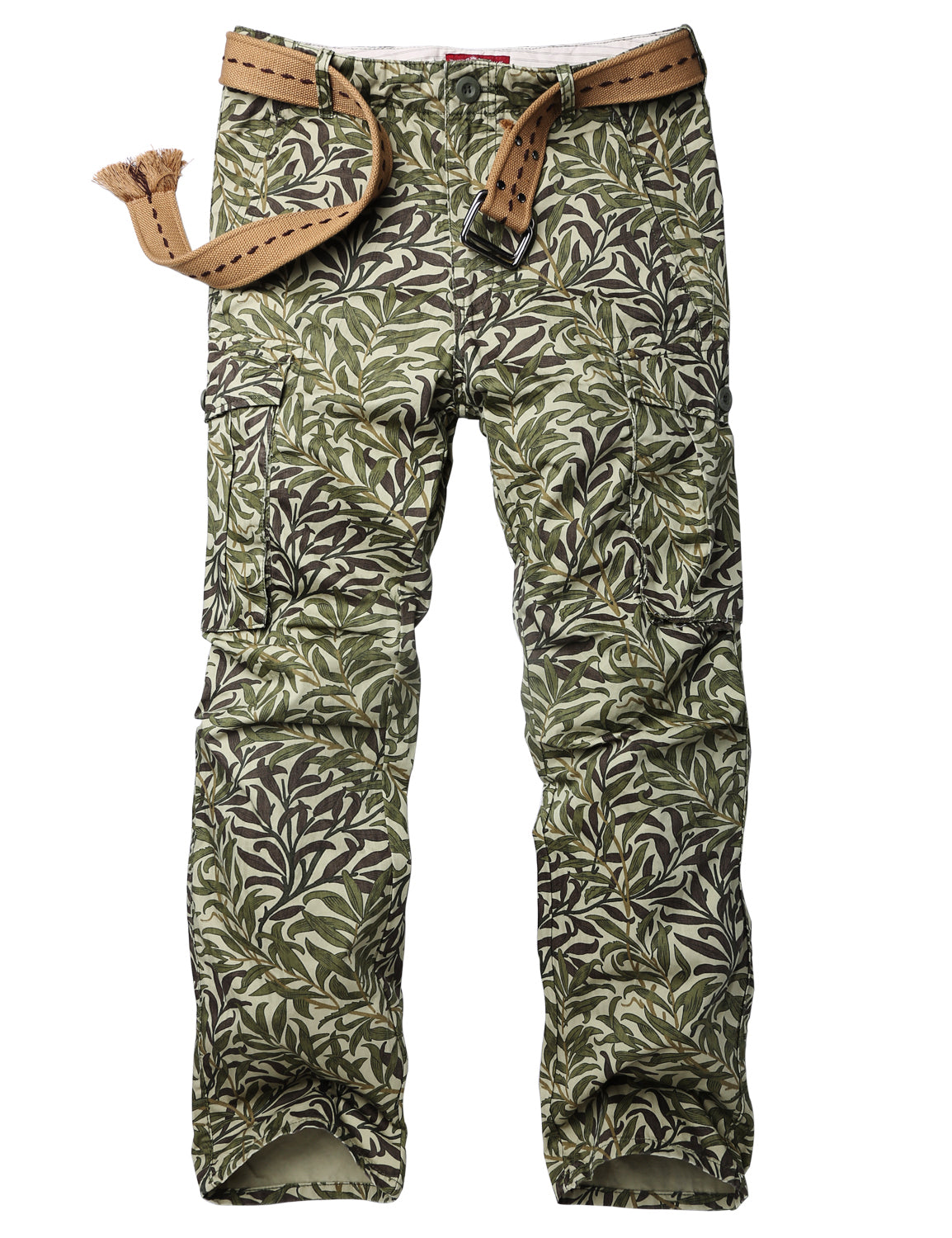 Men's Casual Camo Cargo Pants 6550