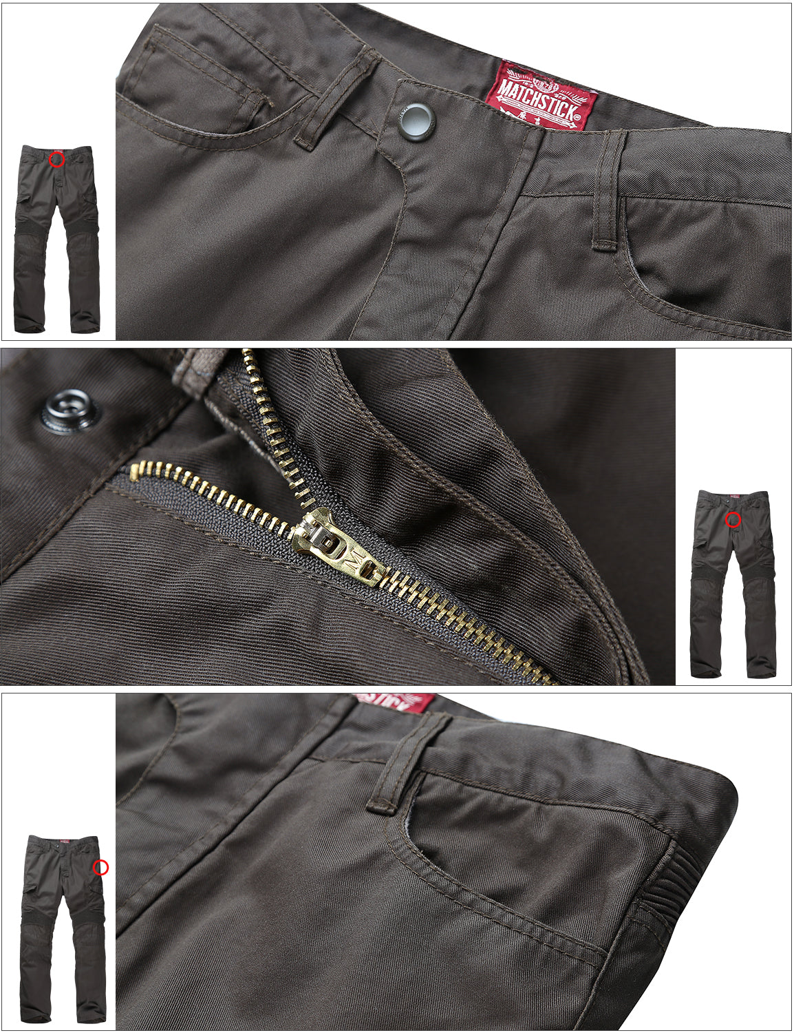 Men's Fit Cargo Trouser #6565