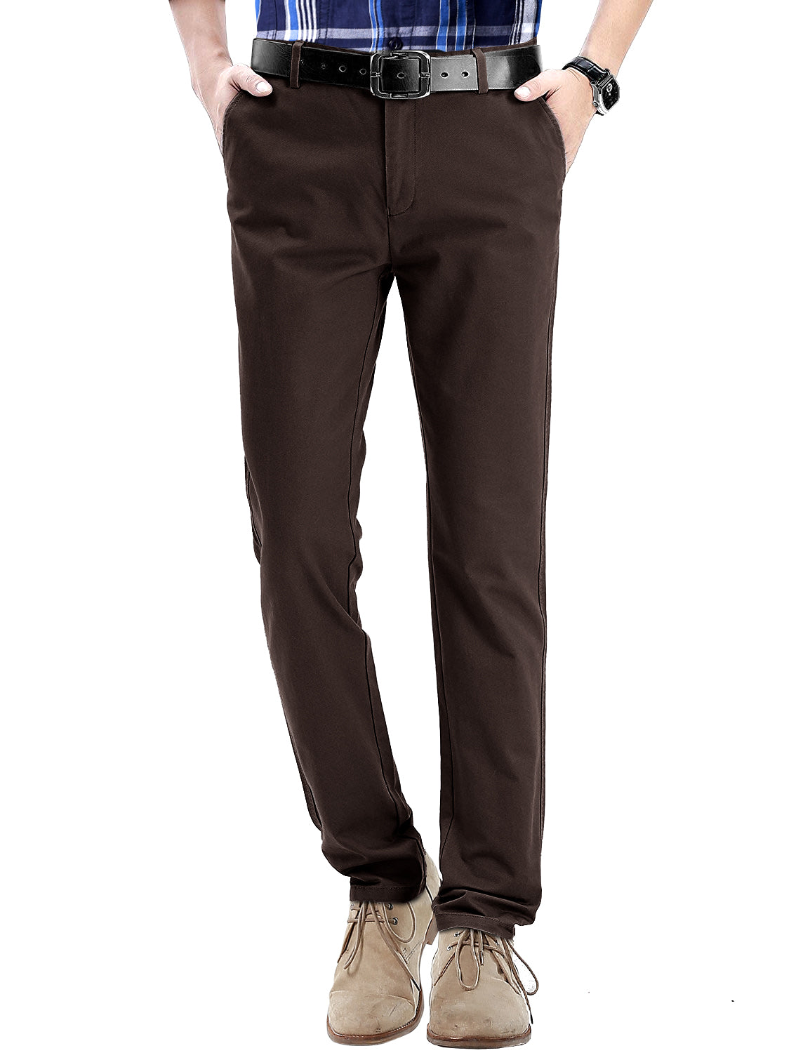 1 Men's Slim Casual Trousers #8025