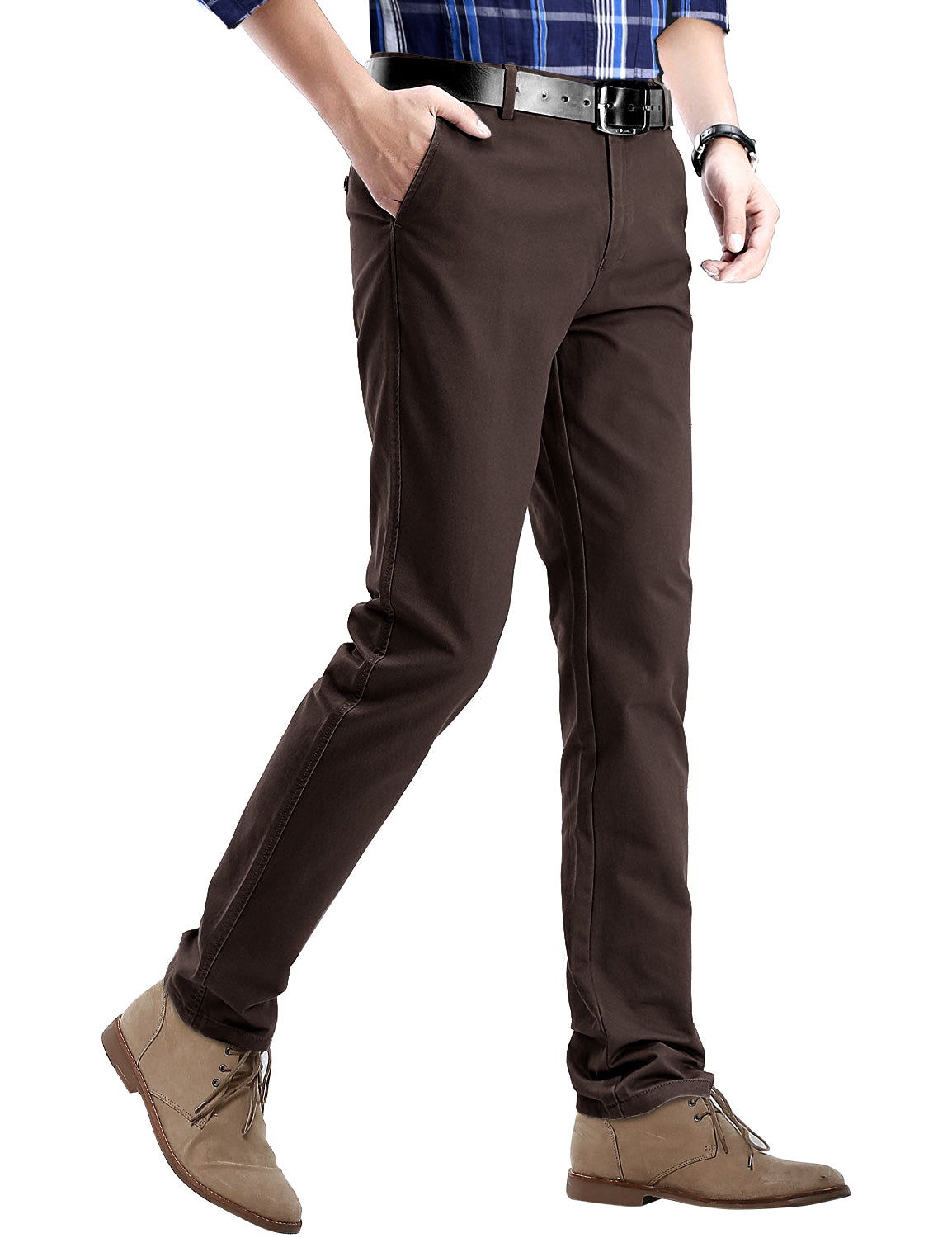 1 Men's Slim Casual Trousers #8025