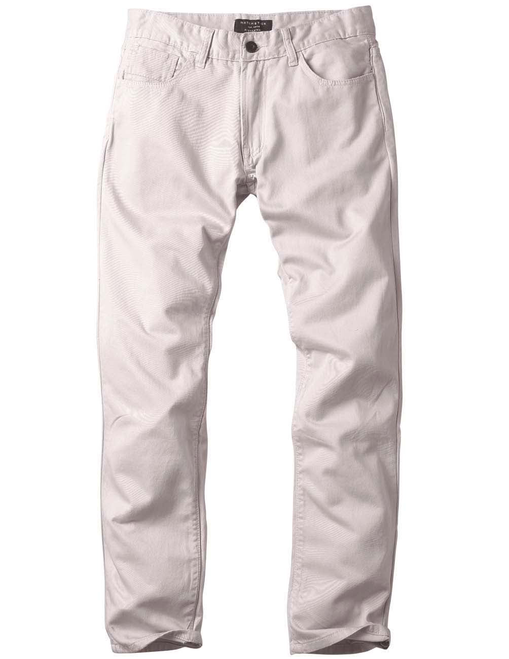 1Match Men's Slim Fit Straight Leg Casual Trouser #8032