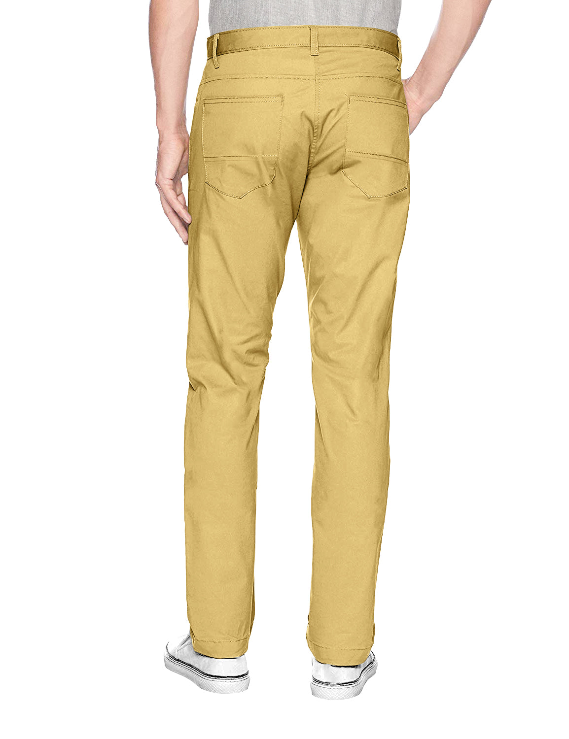 1Match Men's Slim Fit Straight Leg Casual Trouser #8032