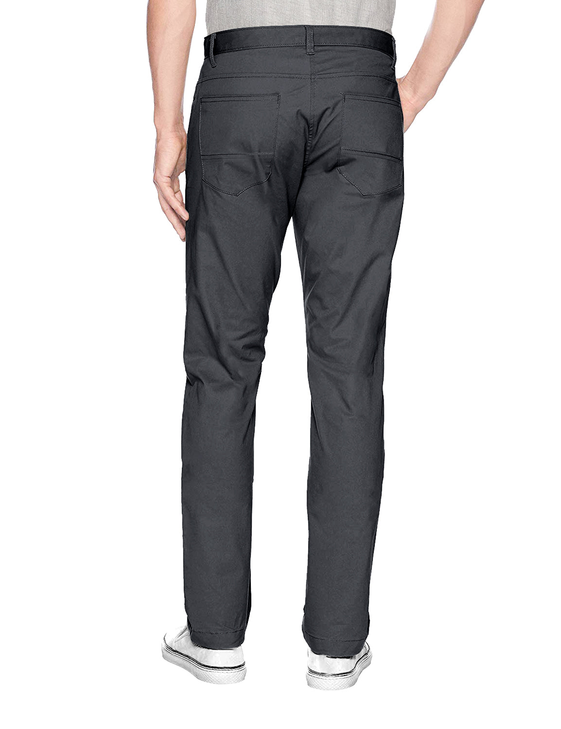 1Match Men's Slim Fit Straight Leg Casual Trouser #8032