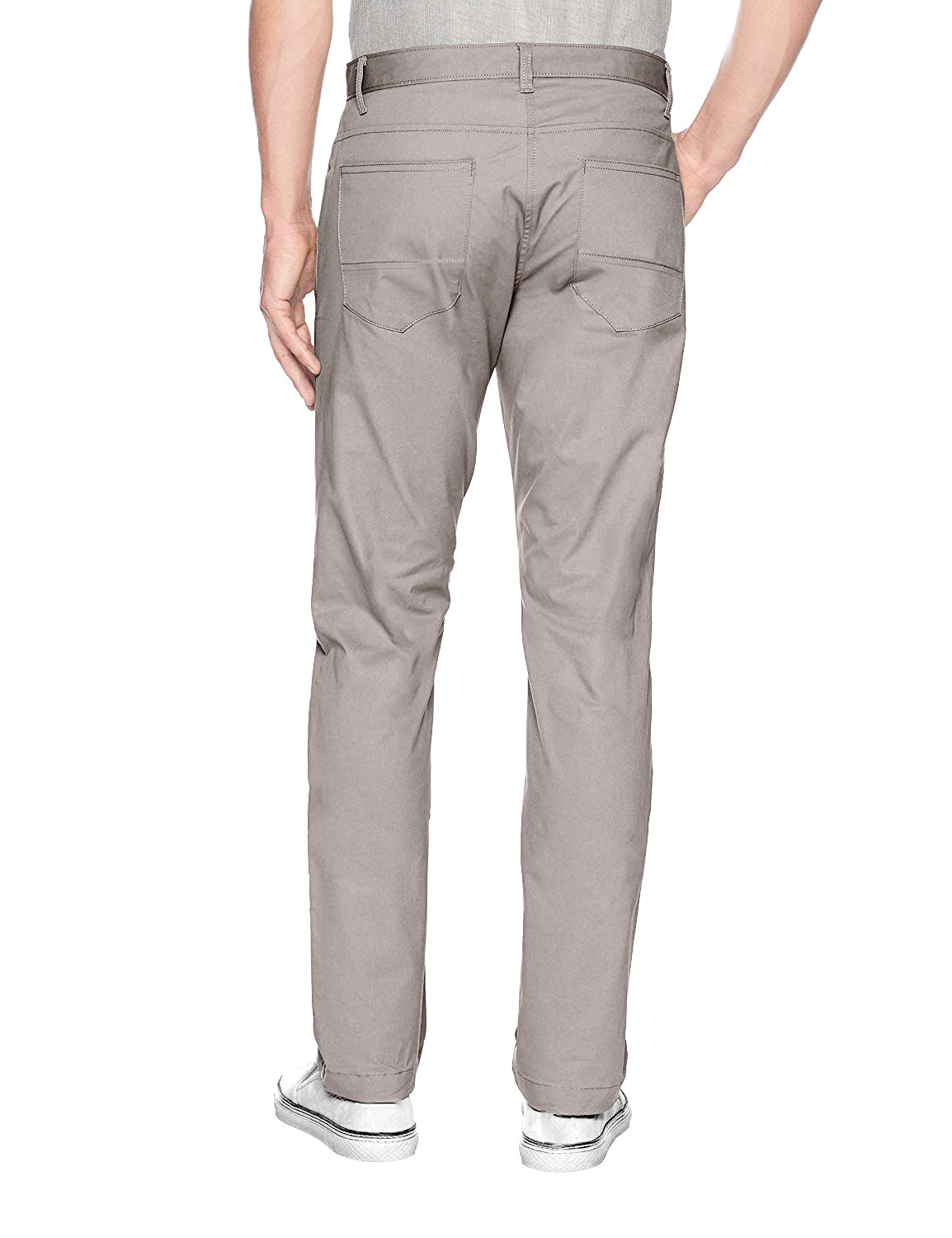 1Match Men's Slim Fit Straight Leg Casual Trouser #8032