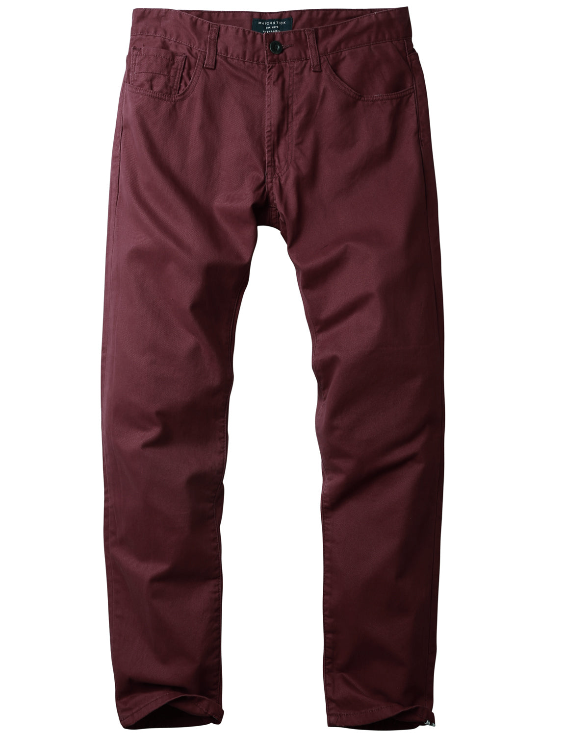 1Match Men's Slim Fit Straight Leg Casual Trouser #8032