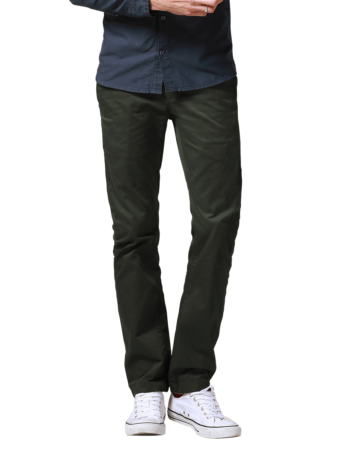 Match Men's Slim Fit Straight Leg Casual Trouser #8036