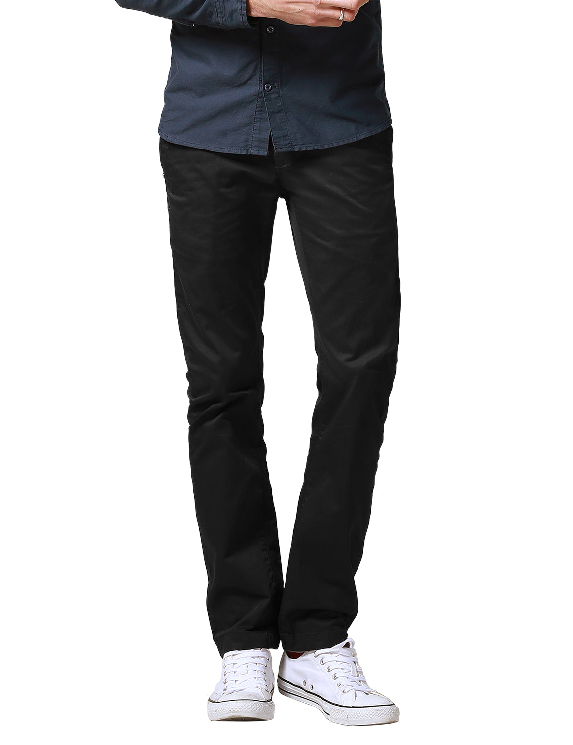 Match Men's Slim Fit Straight Leg Casual Trouser #8036